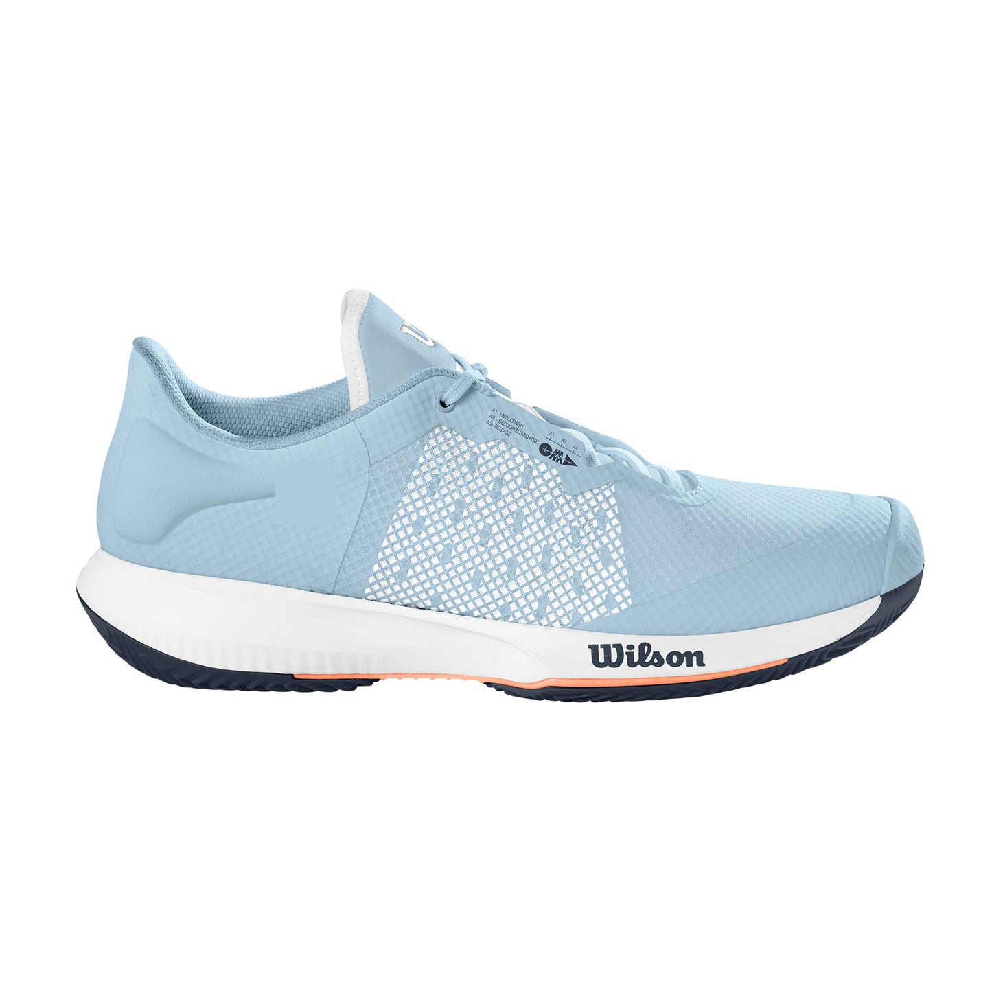 Wilson Kaos Swift Clay Court Shoe Women-Light Blue