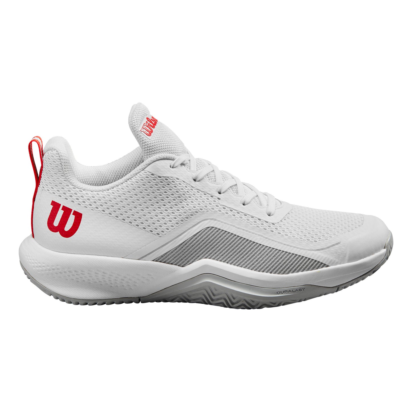 Wilson Rush Pro Lite All Court Shoe Men-White,Red
