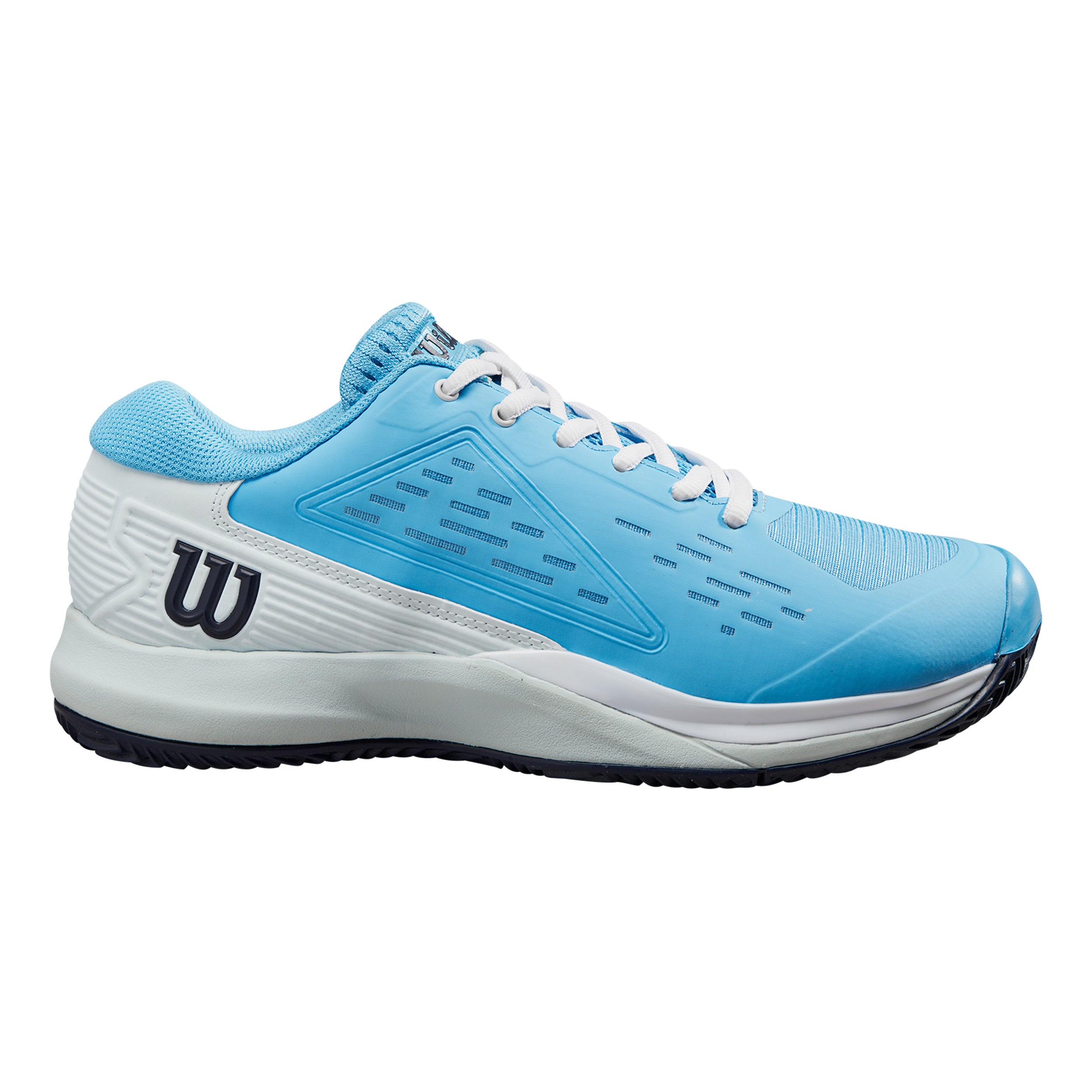 Wilson Rush Pro Ace Clay court shoe Women - light blue, white