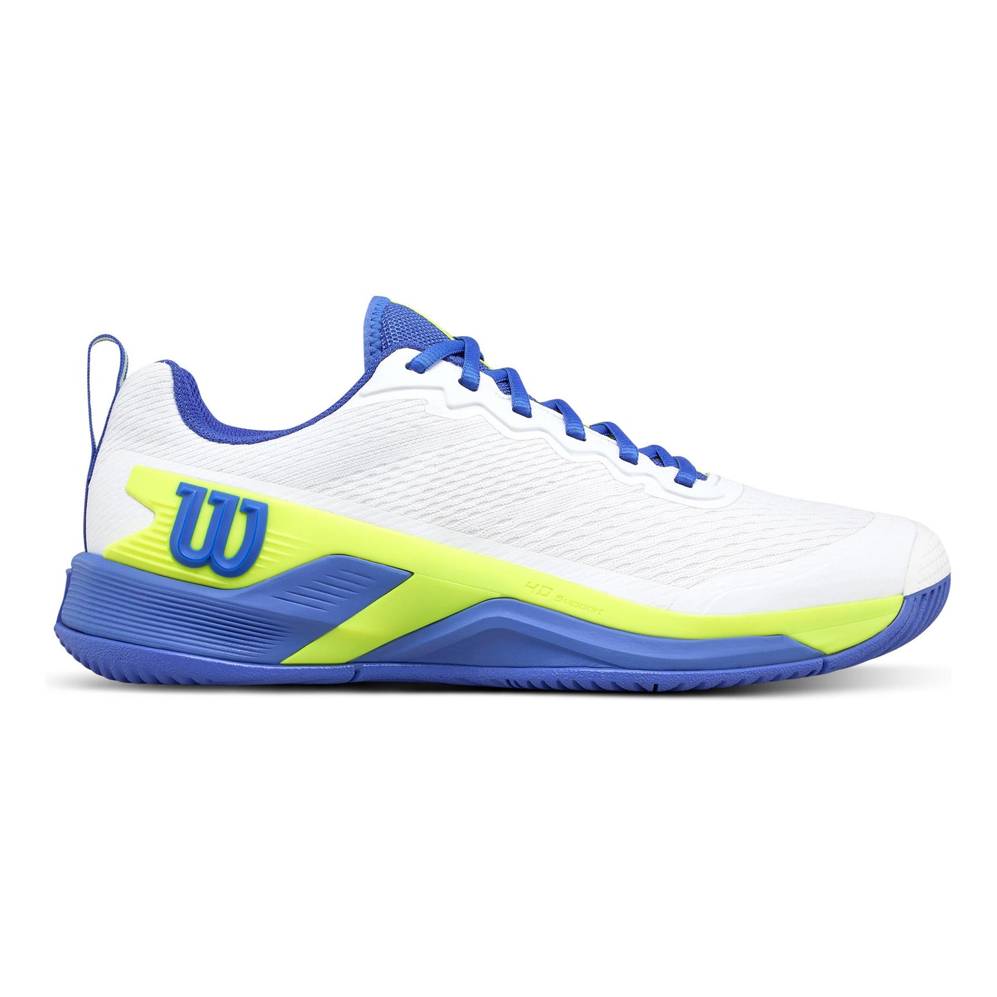 Wilson Rush Pro 4.5 All Court Shoe Men-White,Blue