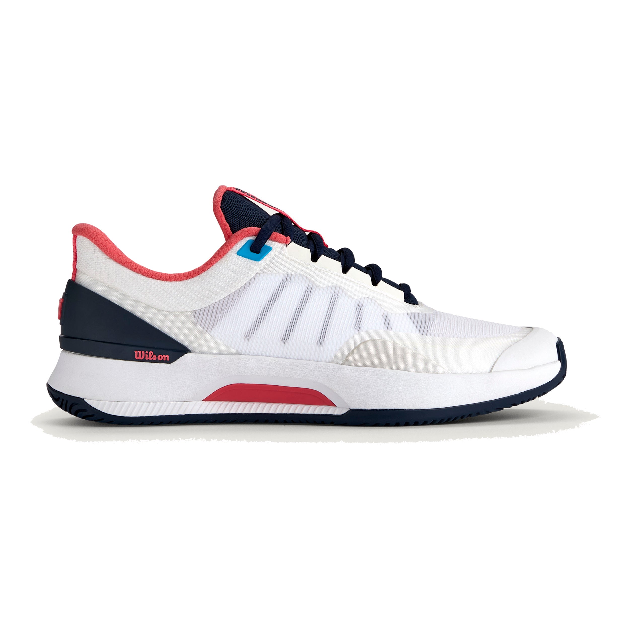 Wilson Intrigue Tour All Court Shoe Women-White,Dark Blue