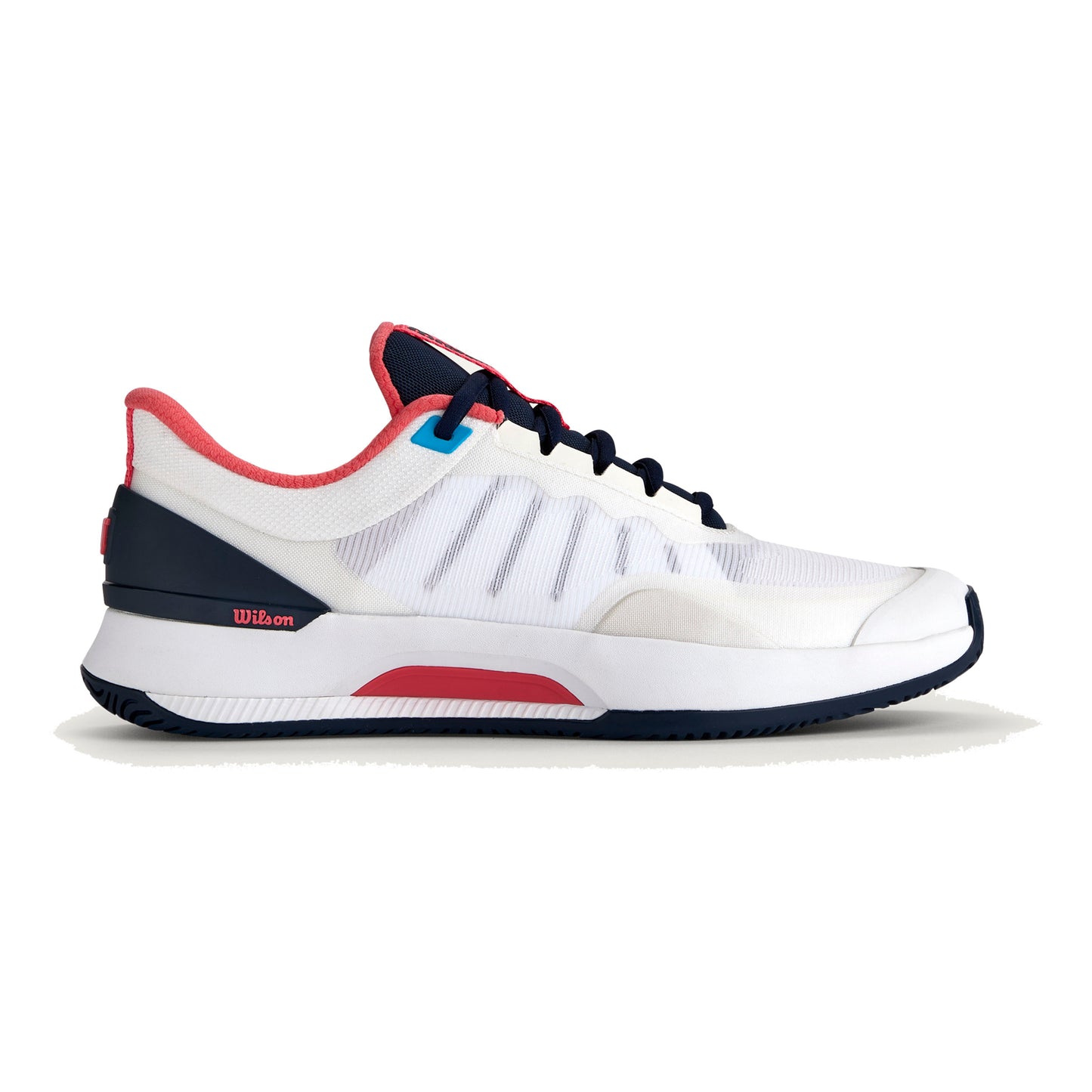 Wilson Intrigue Tour All Court Shoe Women-White,Dark Blue