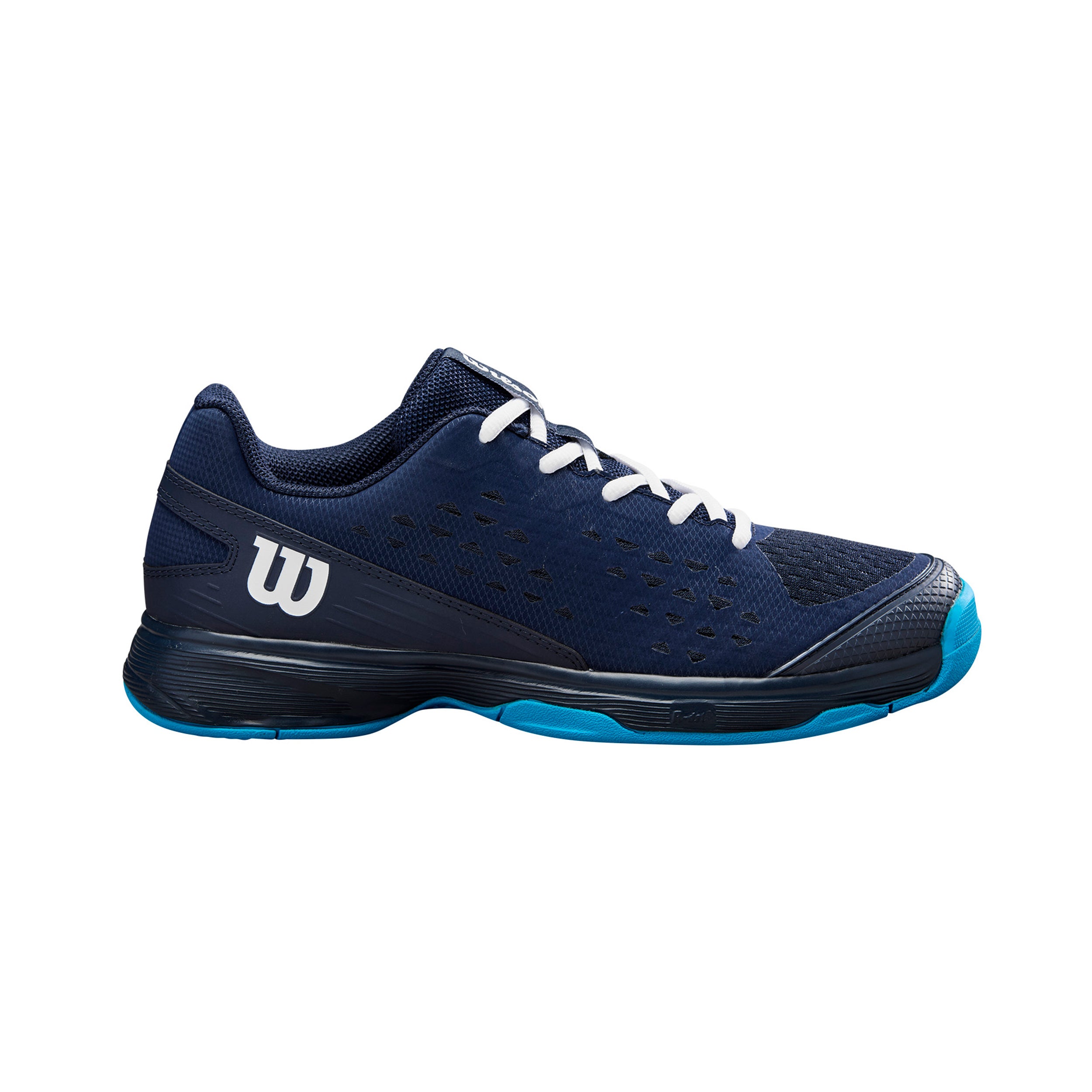 Wilson Rush Pro All Court Shoe Kids-Dark Blue,Dark Blue
