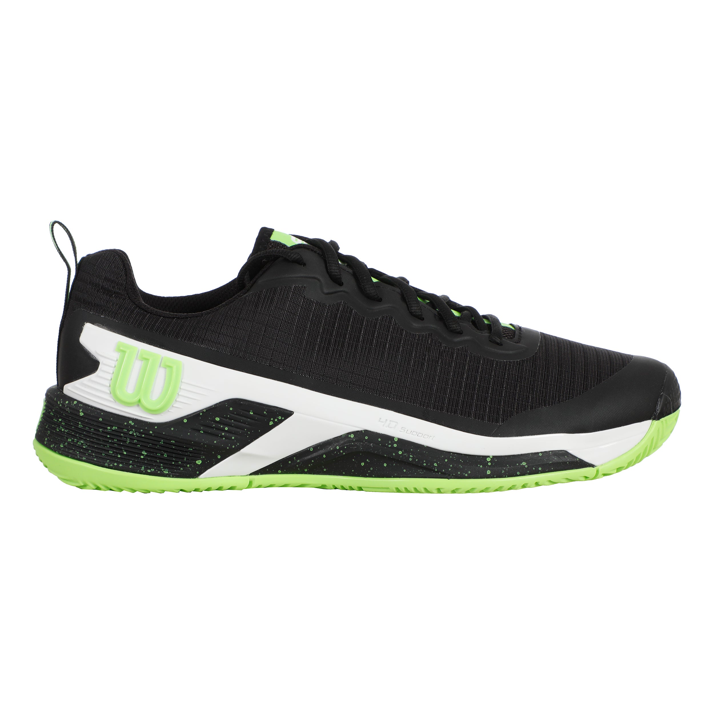 Wilson Rush Pro 4.5 Clay Court Shoe Men-Black,Light Green
