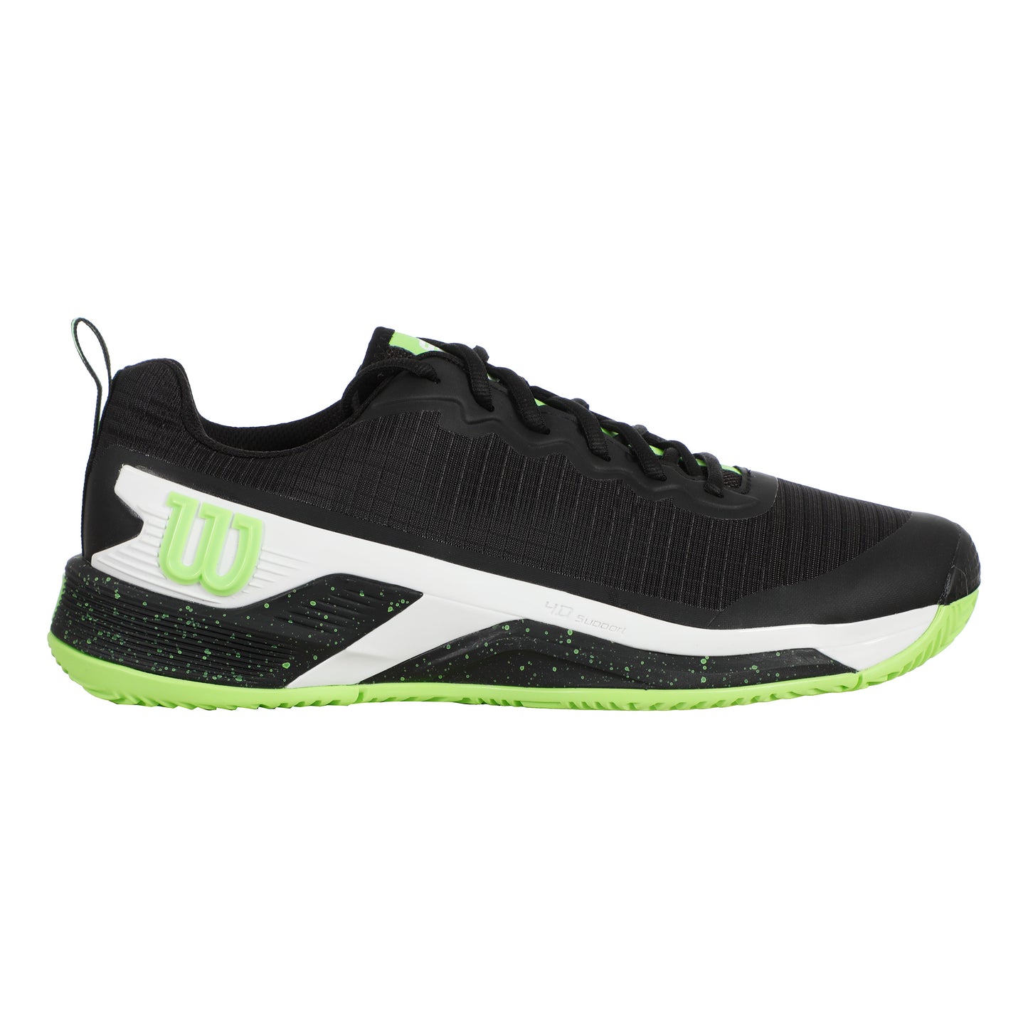 Wilson Rush Pro 4.5 Clay Court Shoe Men-Black,Light Green