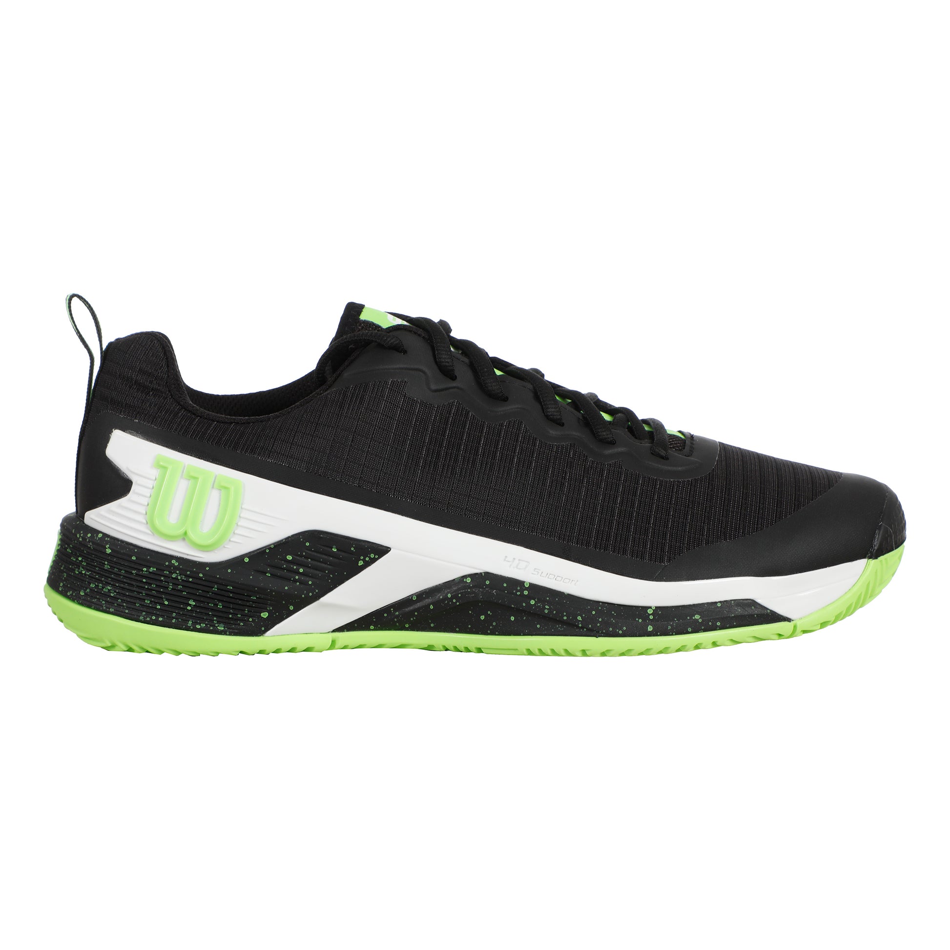 Wilson Rush Pro 4.5 Clay Court Shoe Men-Black,Light Green
