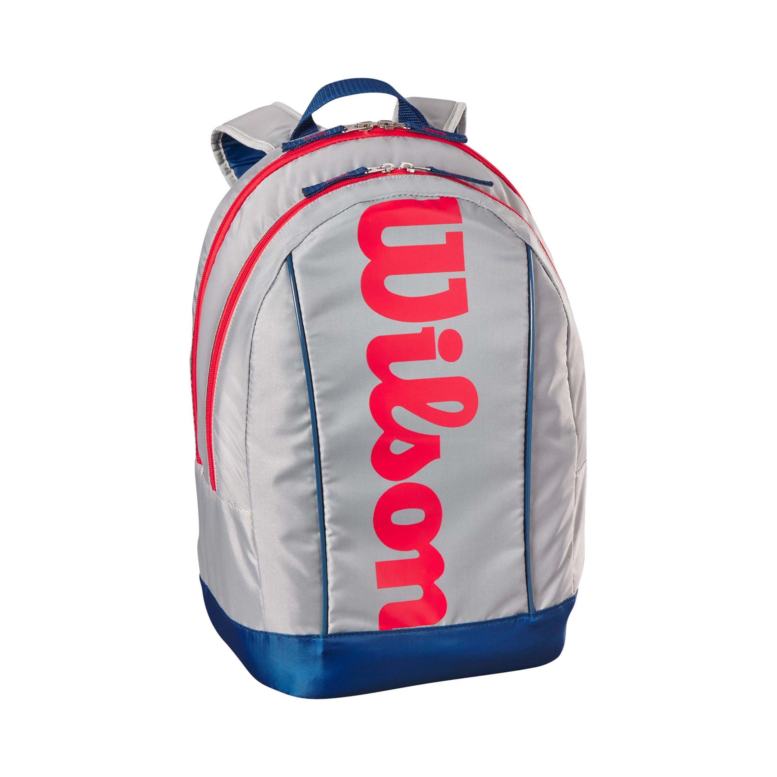 Wilson Junior Backpack -silver, red