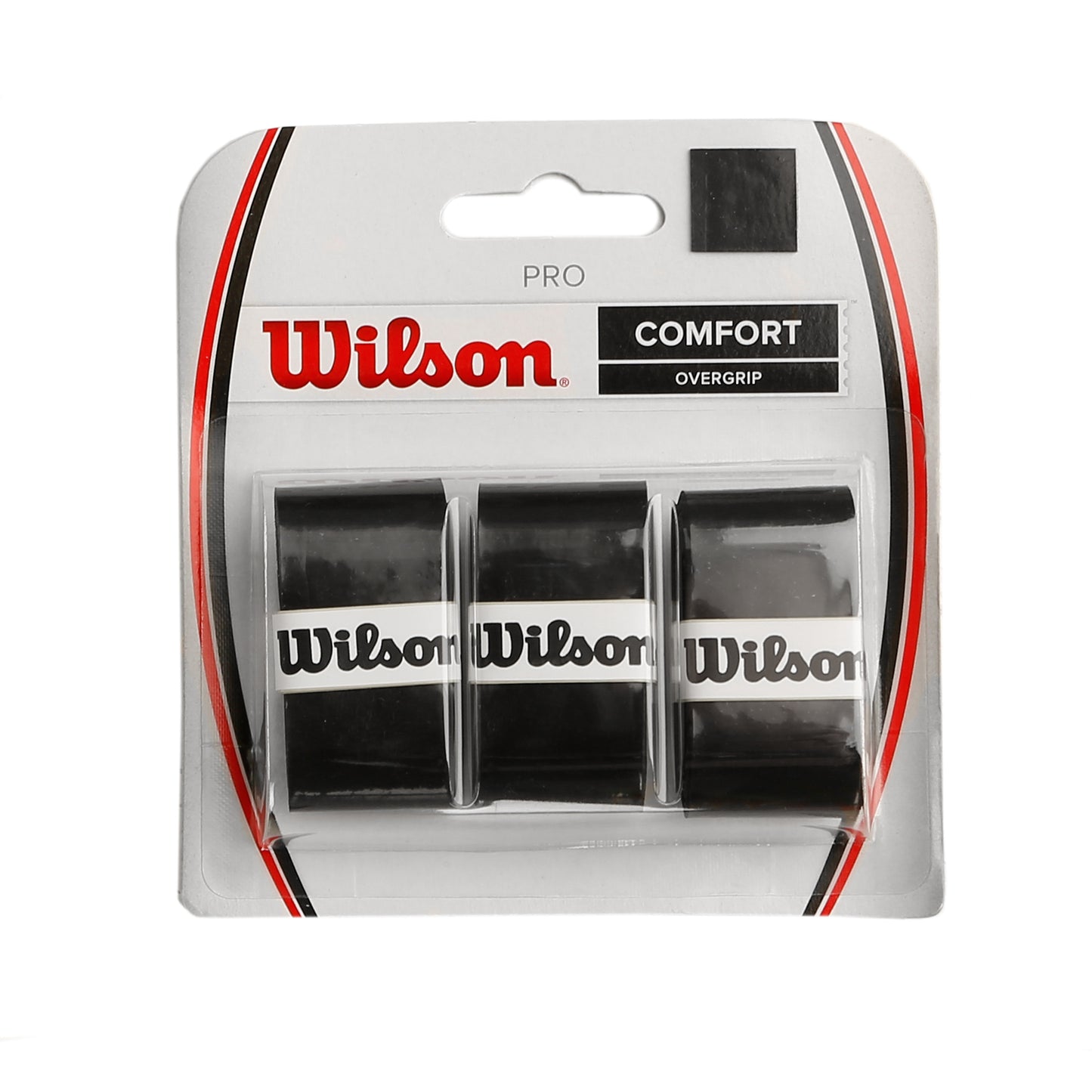 Wilson Pro Overgrip 3 Pack-Black