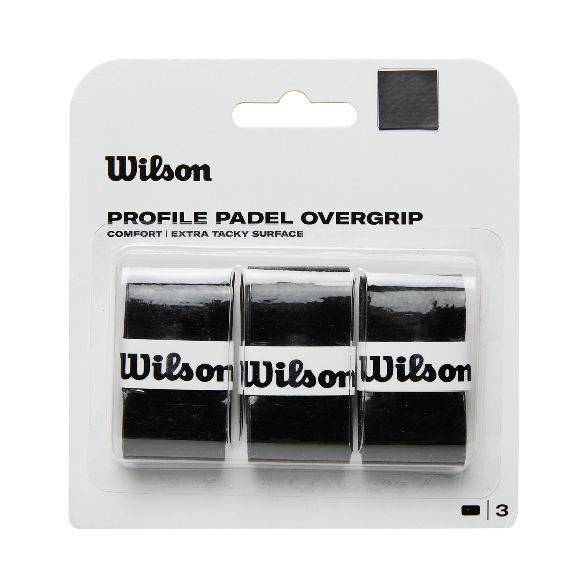Wilson Profile 3 Pack-Black