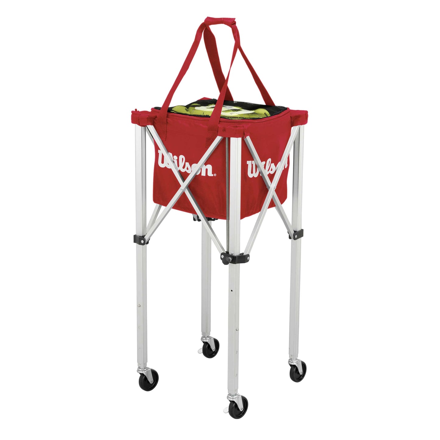 Wilson Tennis Teaching 150 Ball cart with wheels