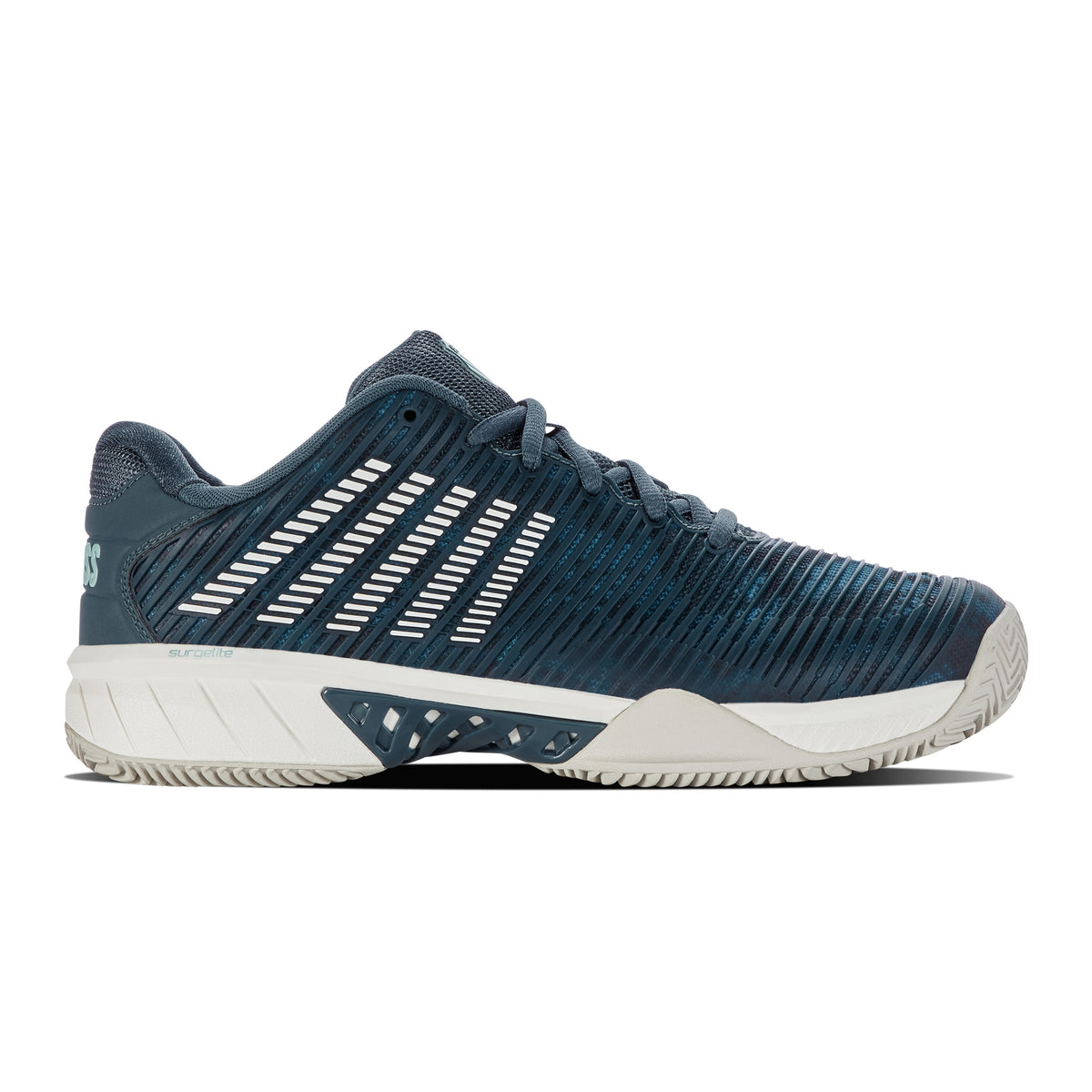 K-Swiss Hypercourt Express 2 Clay Court Shoe Men-Petrol,Lightgrey