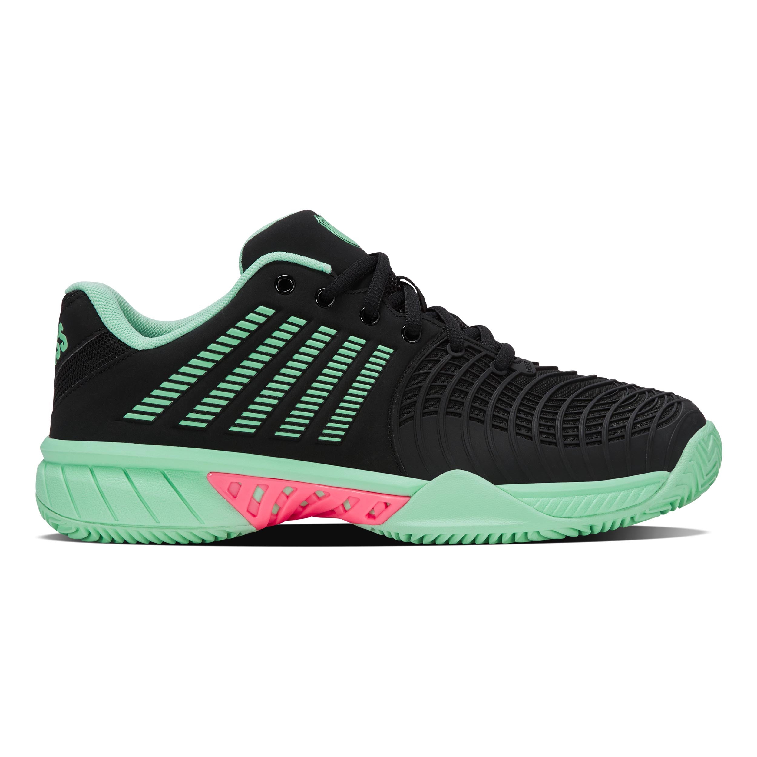 K-Swiss Express Light 3 Clay court shoe Women - black, mint