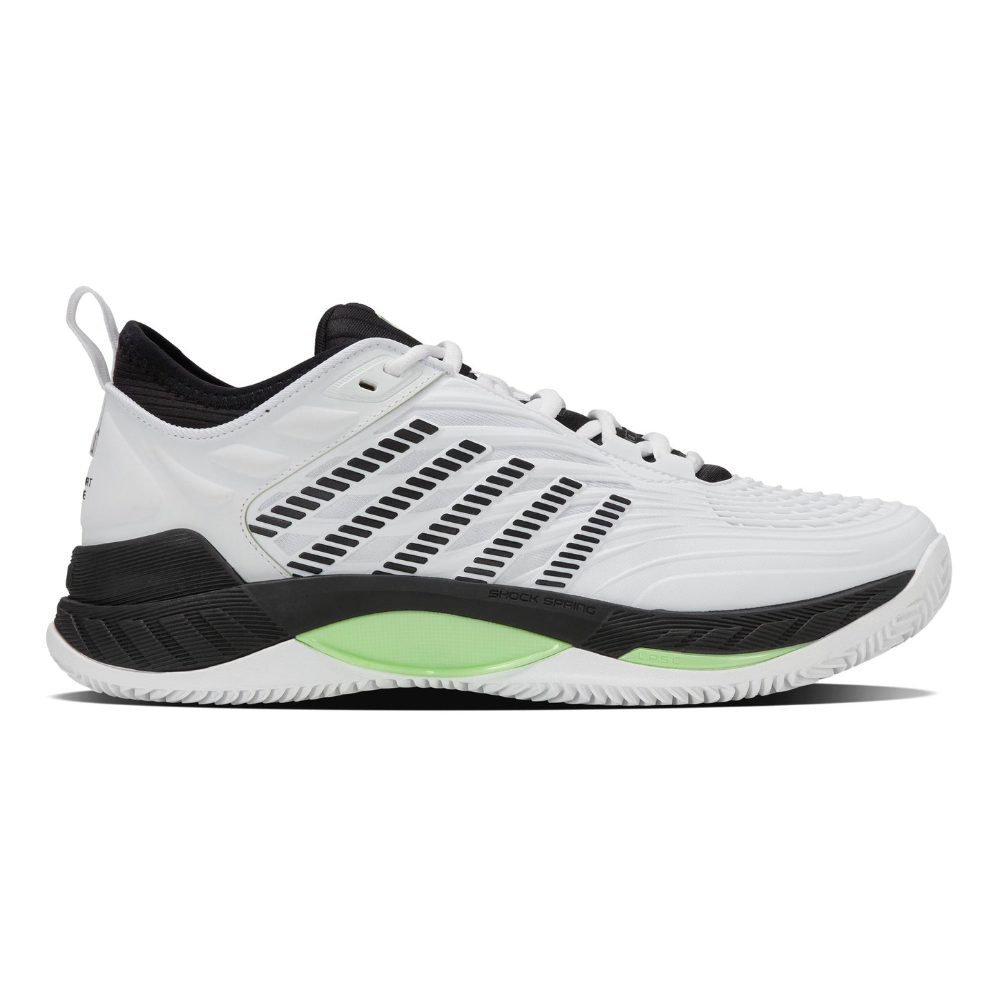 K-Swiss Hypercourt Supreme 2 Clay Court Shoe Men-White,Green