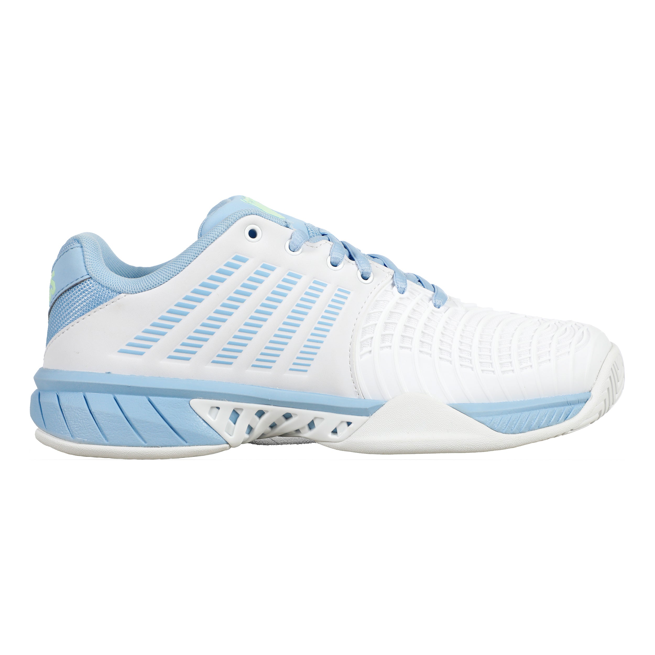 K-Swiss Express Light 3 All court shoe Women - white, light blue