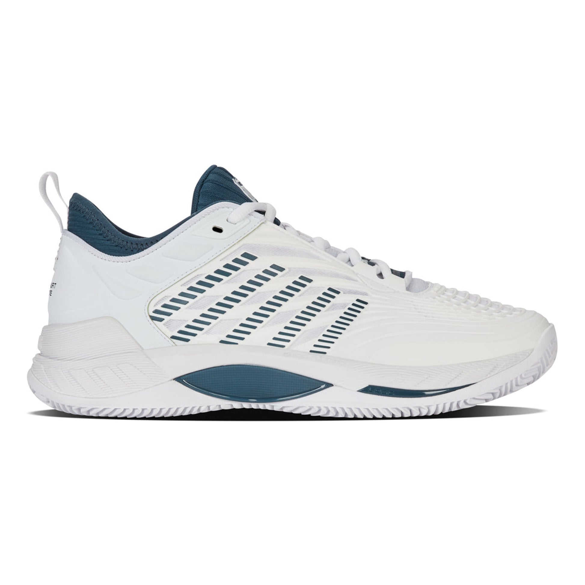 K-Swiss Hypercourt Supreme 2 Clay Court Shoe Men-White,Petrol