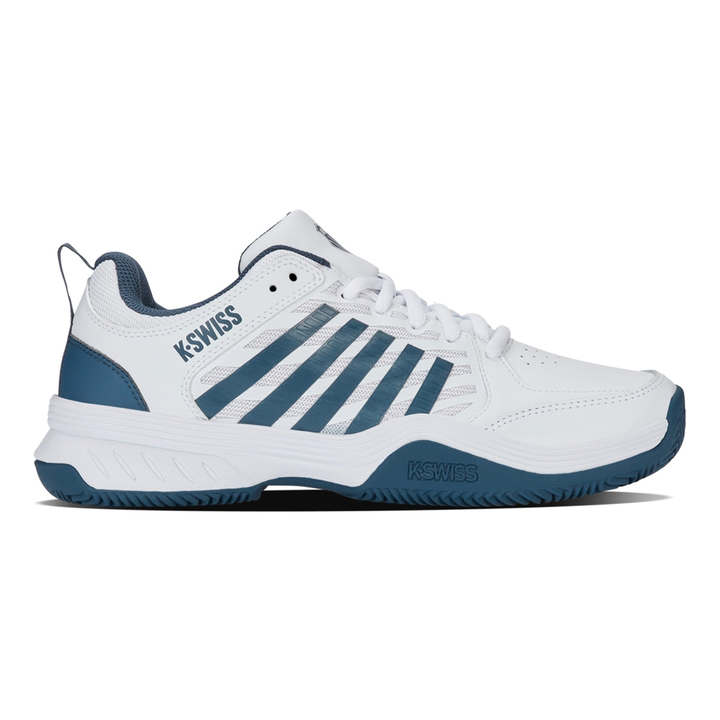 K-Swiss Court Express 2 Clay Court Shoe Men-White,Dark Blue