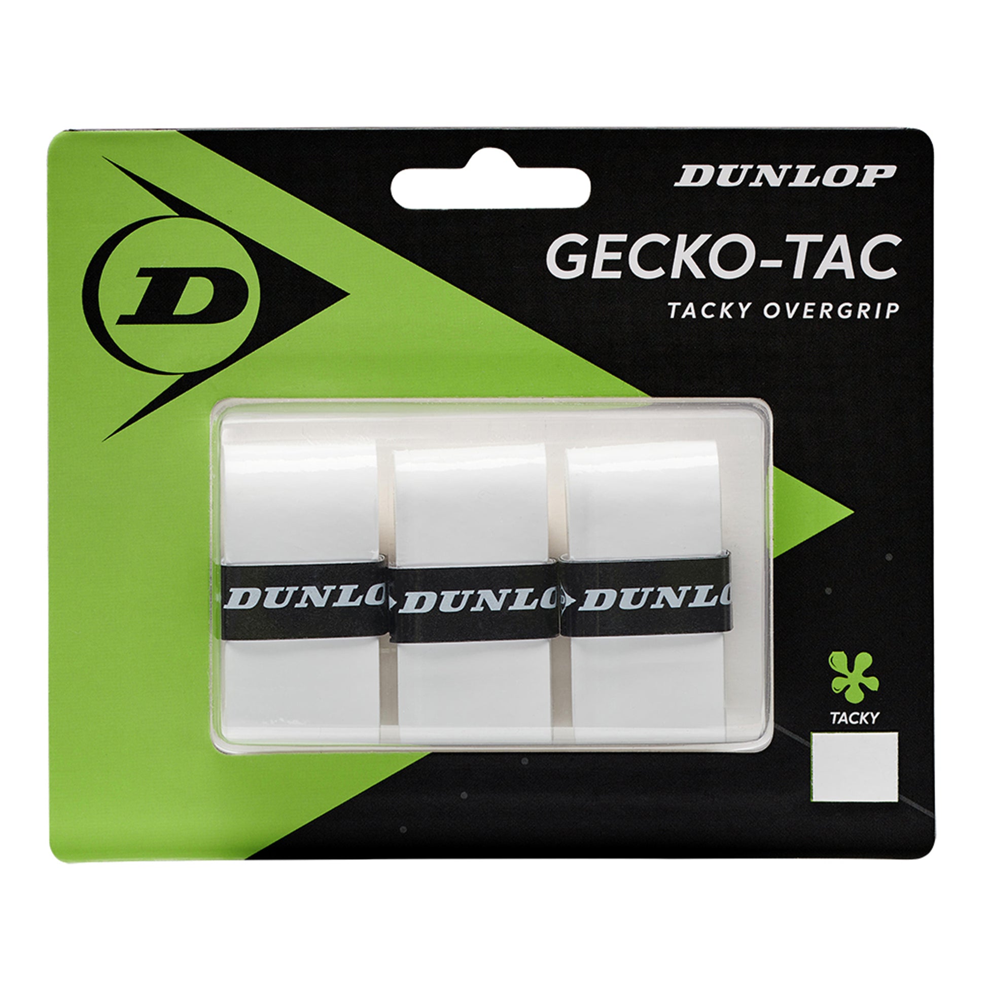 Dunlop Gecko-Tac 3 Pack-White