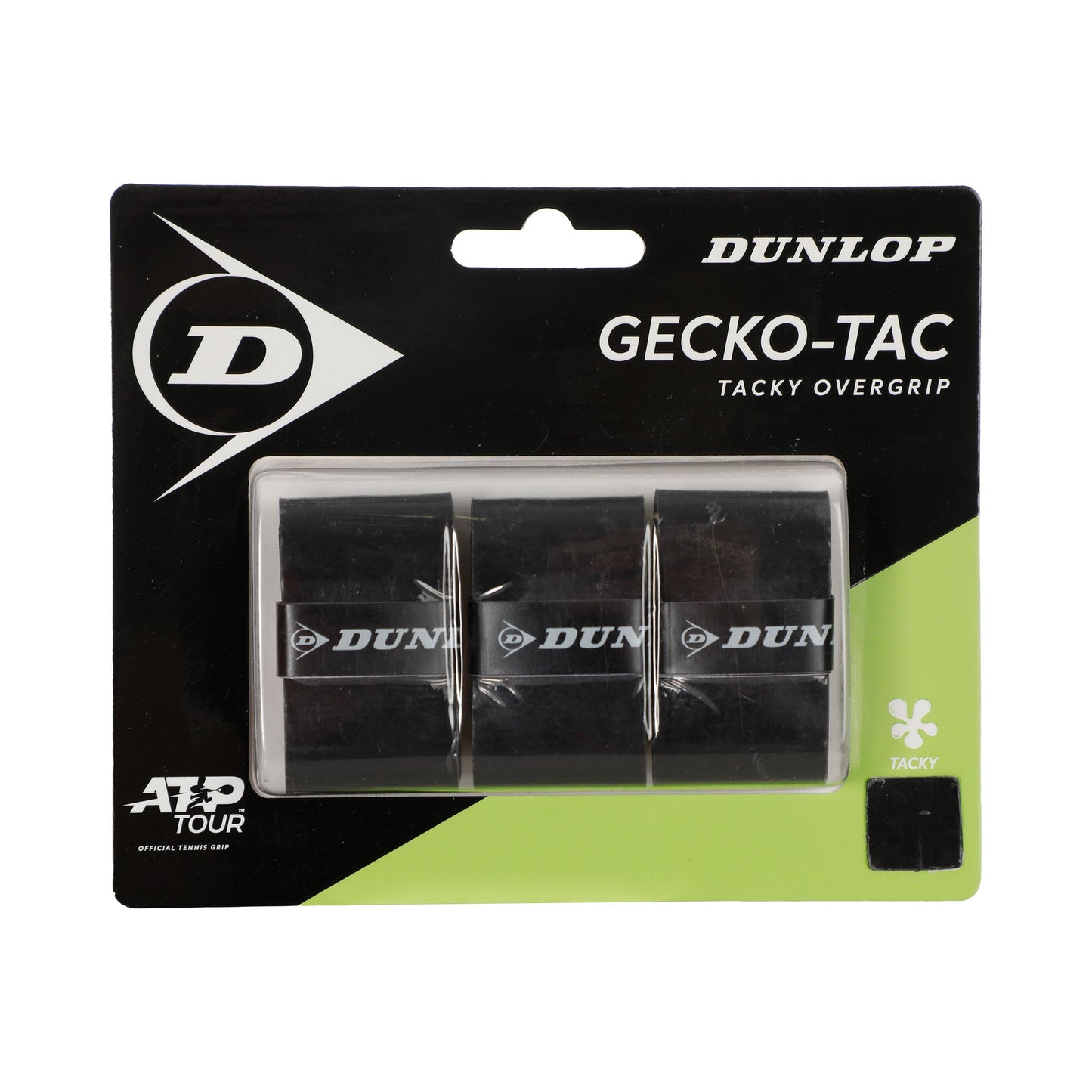 Dunlop Gecko-Tac 3 Pack - black