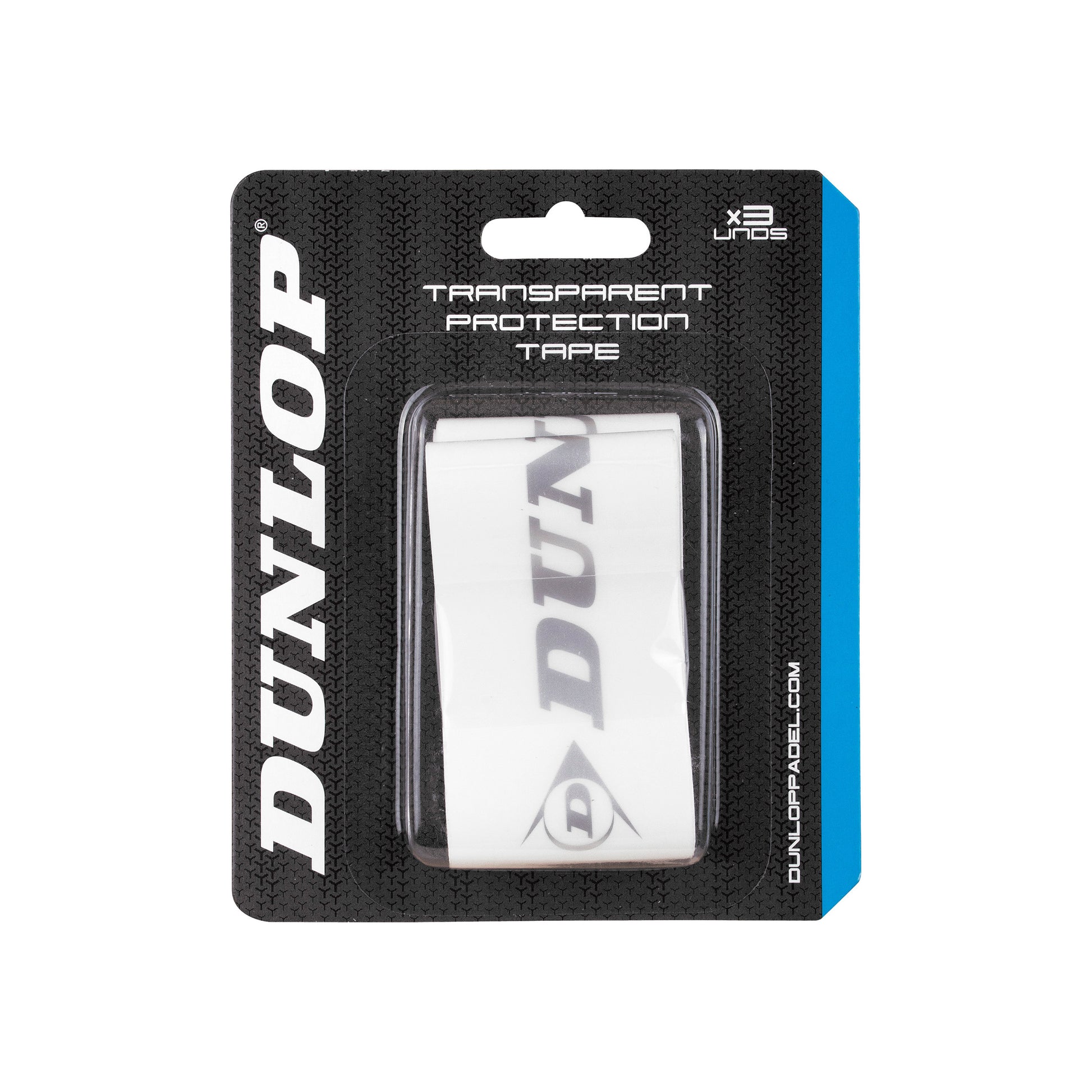 Dunlop Padel Transparent Pro Tape Racket Saver Tape-Transparent