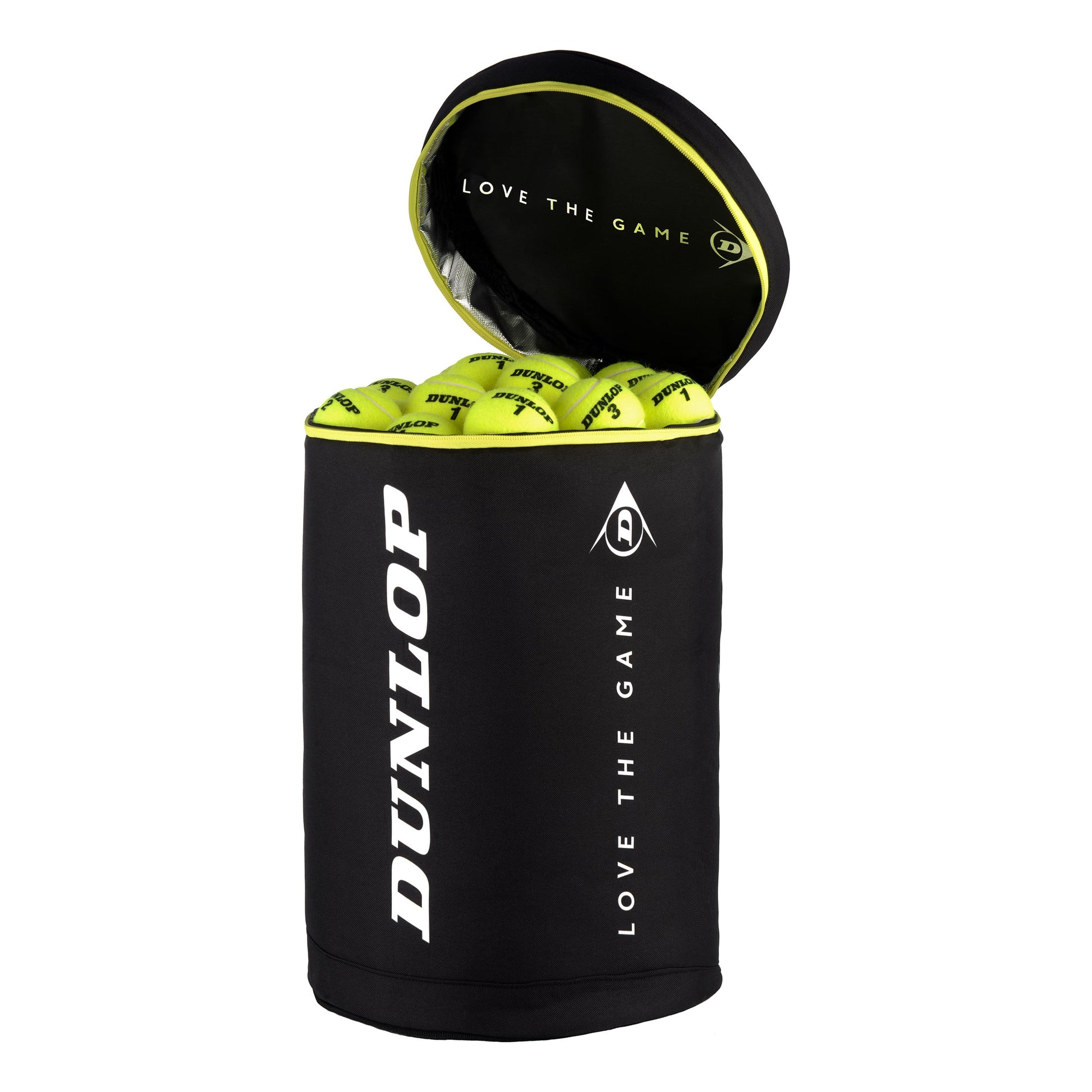 Dunlop Tennis Ball Bag Ball Basket-Black