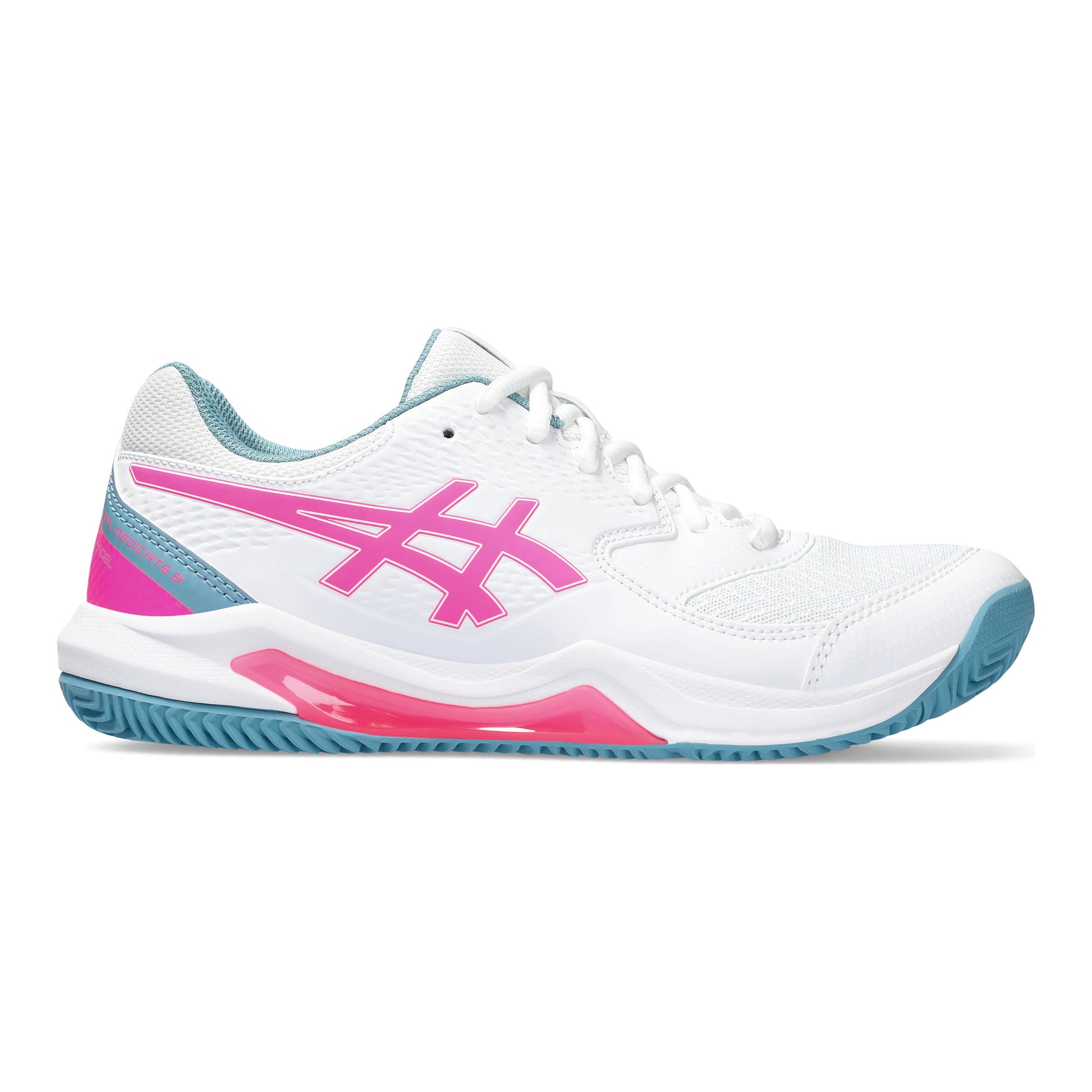 ASICS Gel-Dedicate 8 Padel shoe Women - white, pink