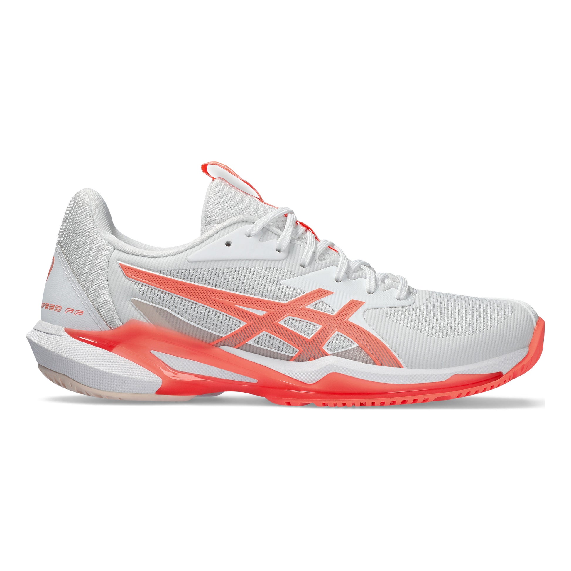 ASICS Solution Speed FF 3 All court shoe Women - white, coral