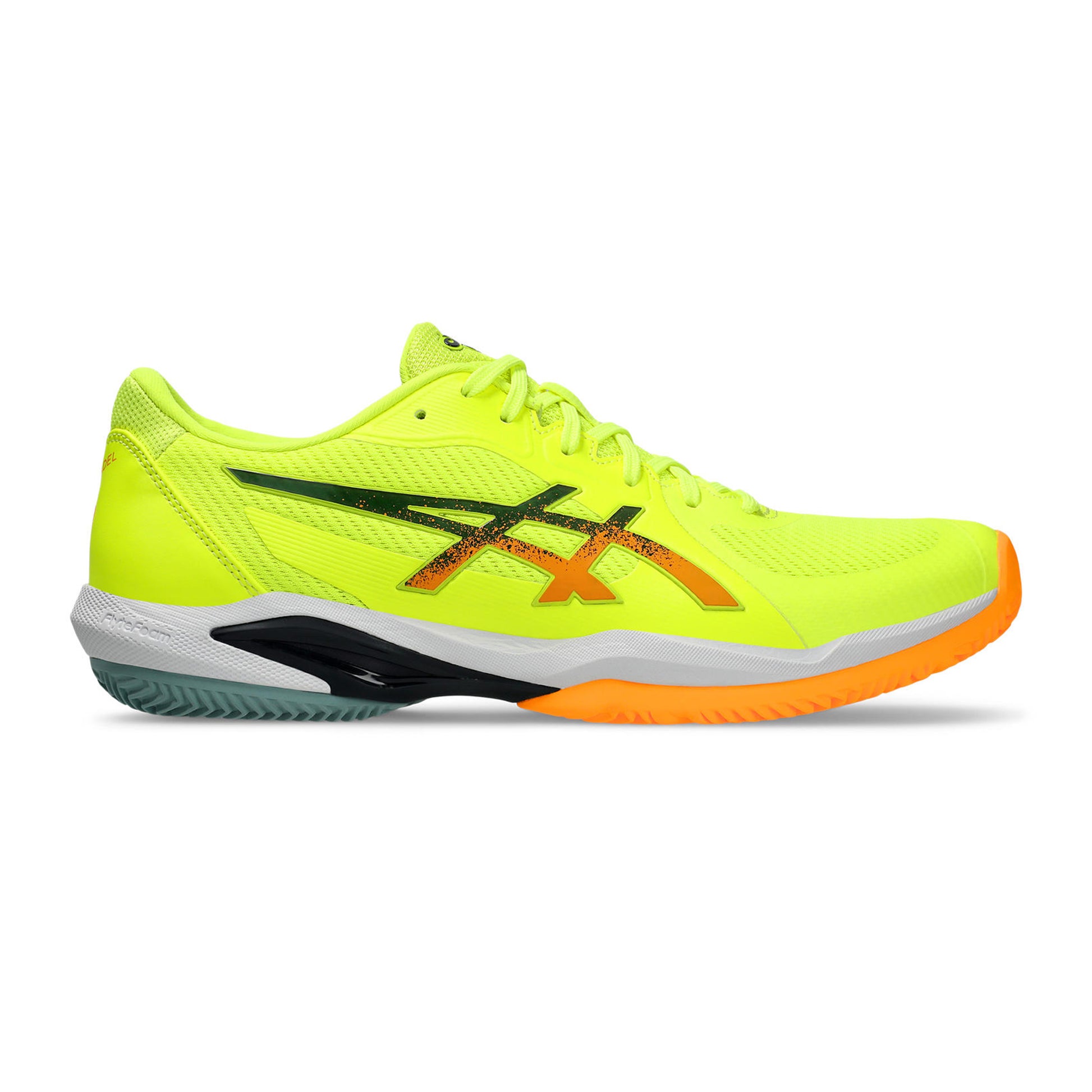 ASICS Solution Swift FF 2 Padel shoe Men - neon yellow, orange