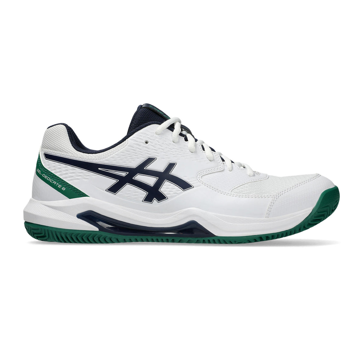 ASICS Gel-Dedicate 8 Clay court shoe Men - white, green