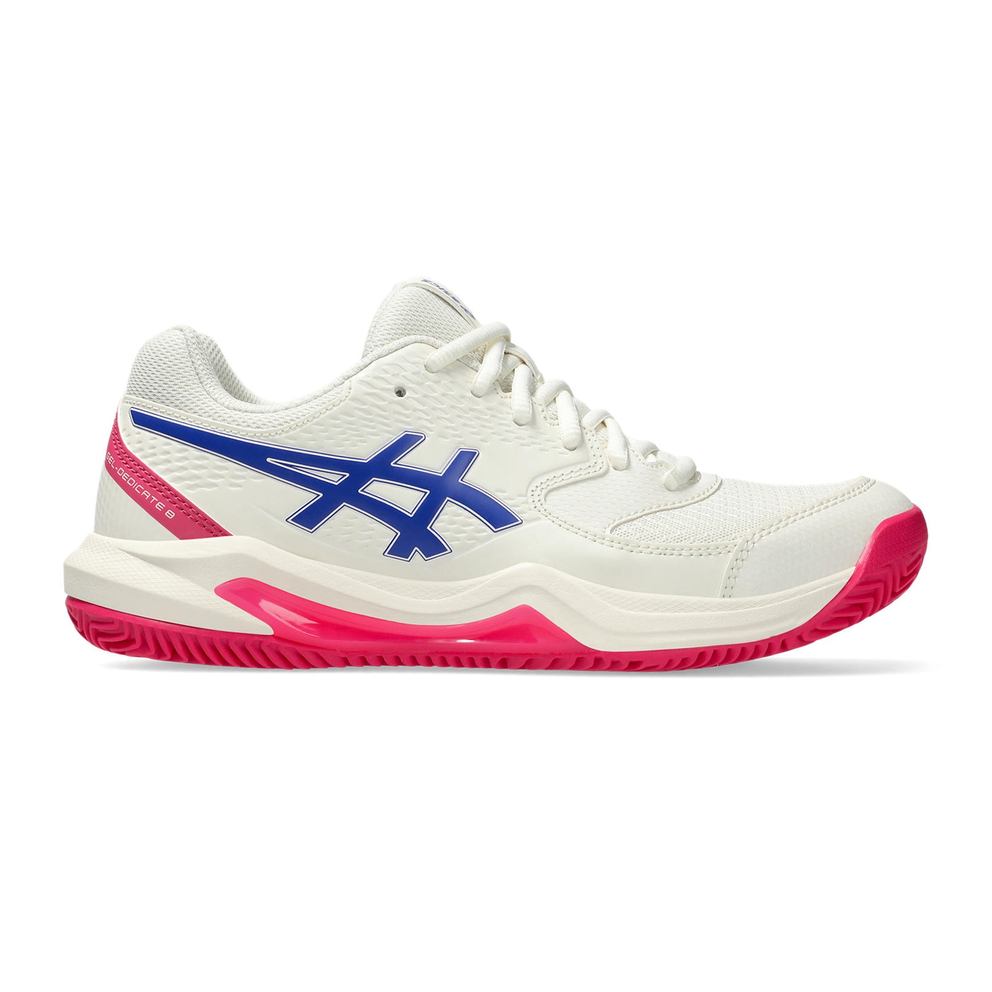 ASICS Gel-Dedicate 8 Clay court shoe Women - cream, dark blue