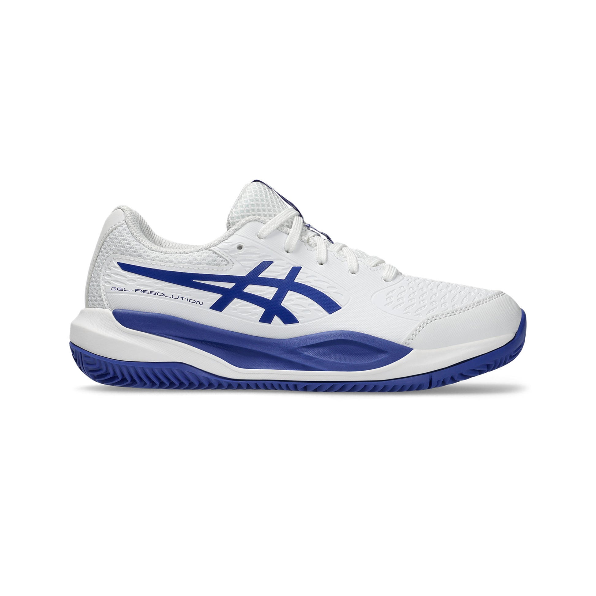 ASICS Gel-Resolution X Clay court shoe Kids - white, dark blue