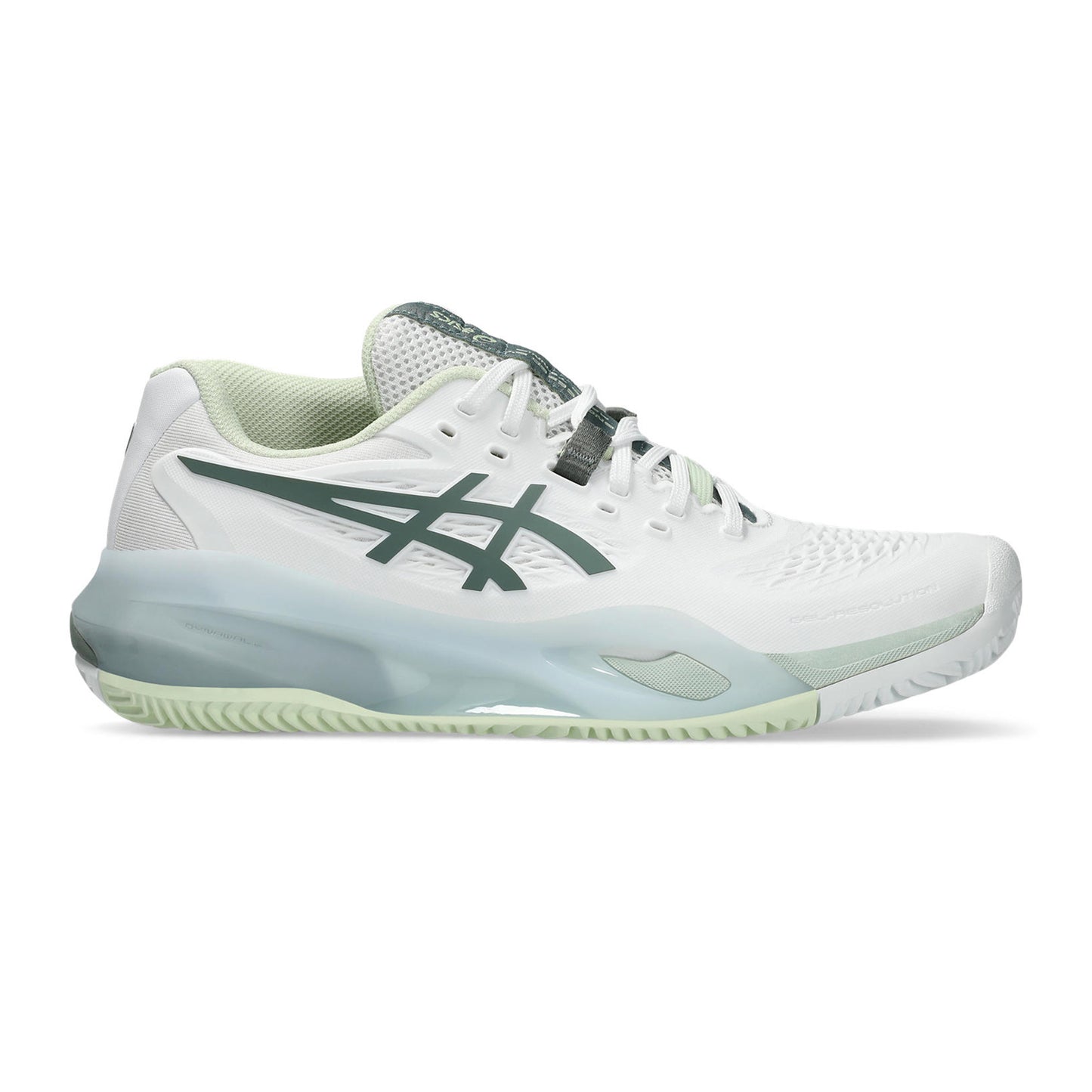 ASICS Gel-Resolution X Clay court shoe Women - white, blue-gray
