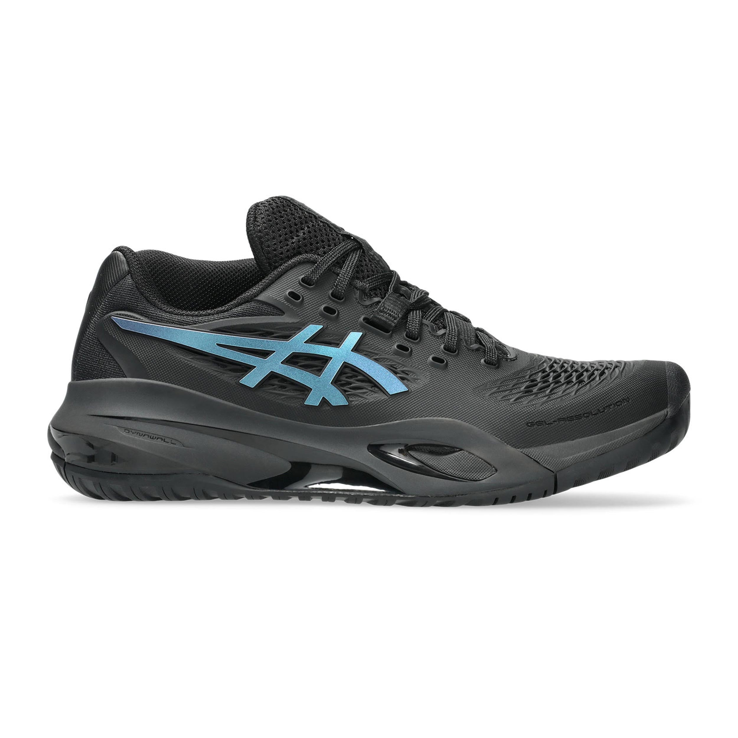 ASICS Gel-Resolution X Night Energy All court shoe Women - black, blue