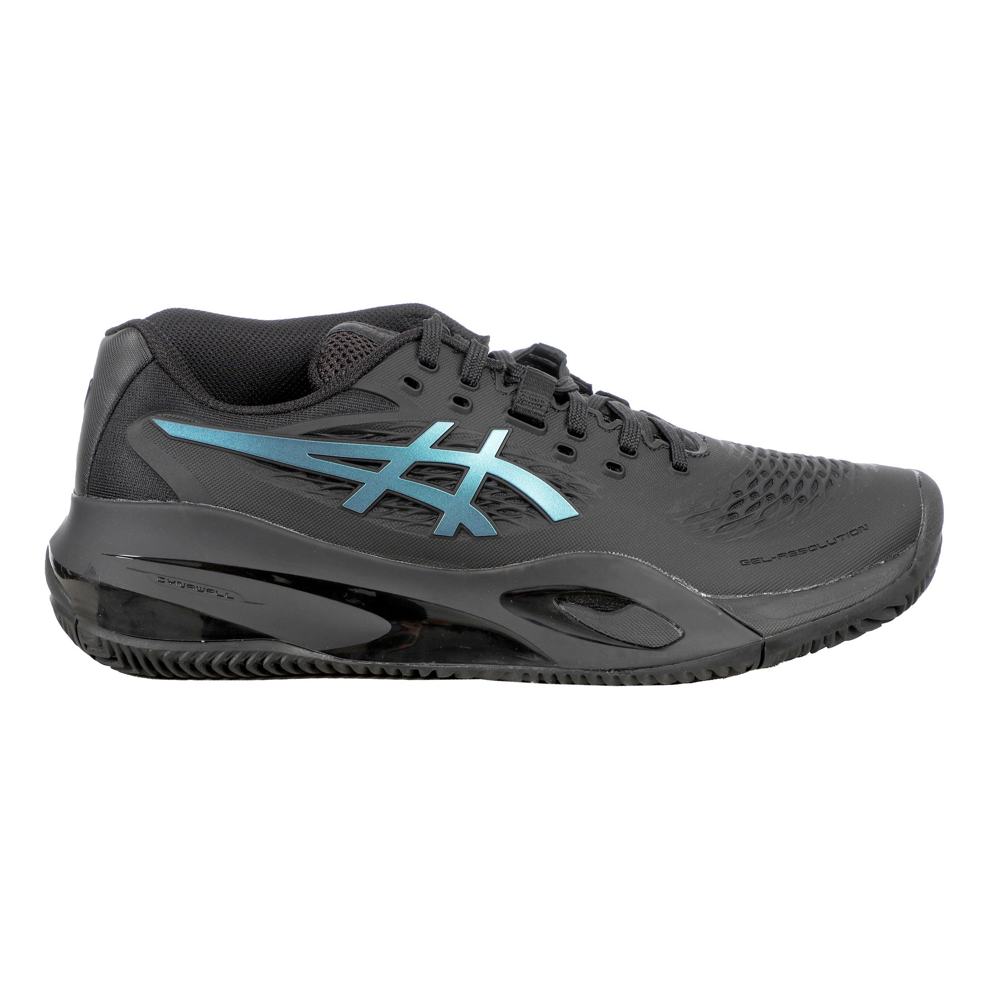 ASICS Gel-Resolution X Night Energy Clay court shoe Women - black, blue