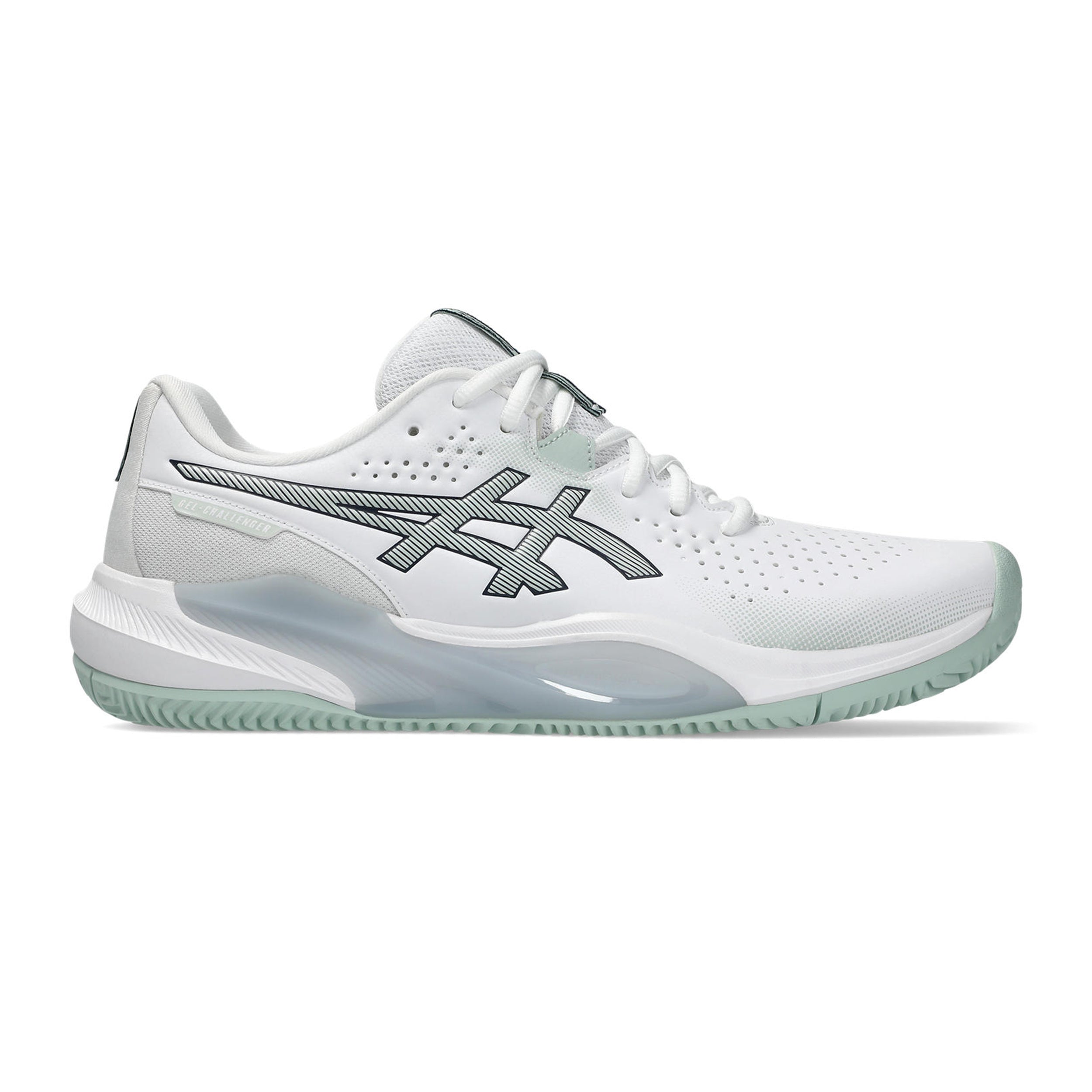 ASICS Gel-Challenger 15 Clay court shoe Men - white, blue-gray