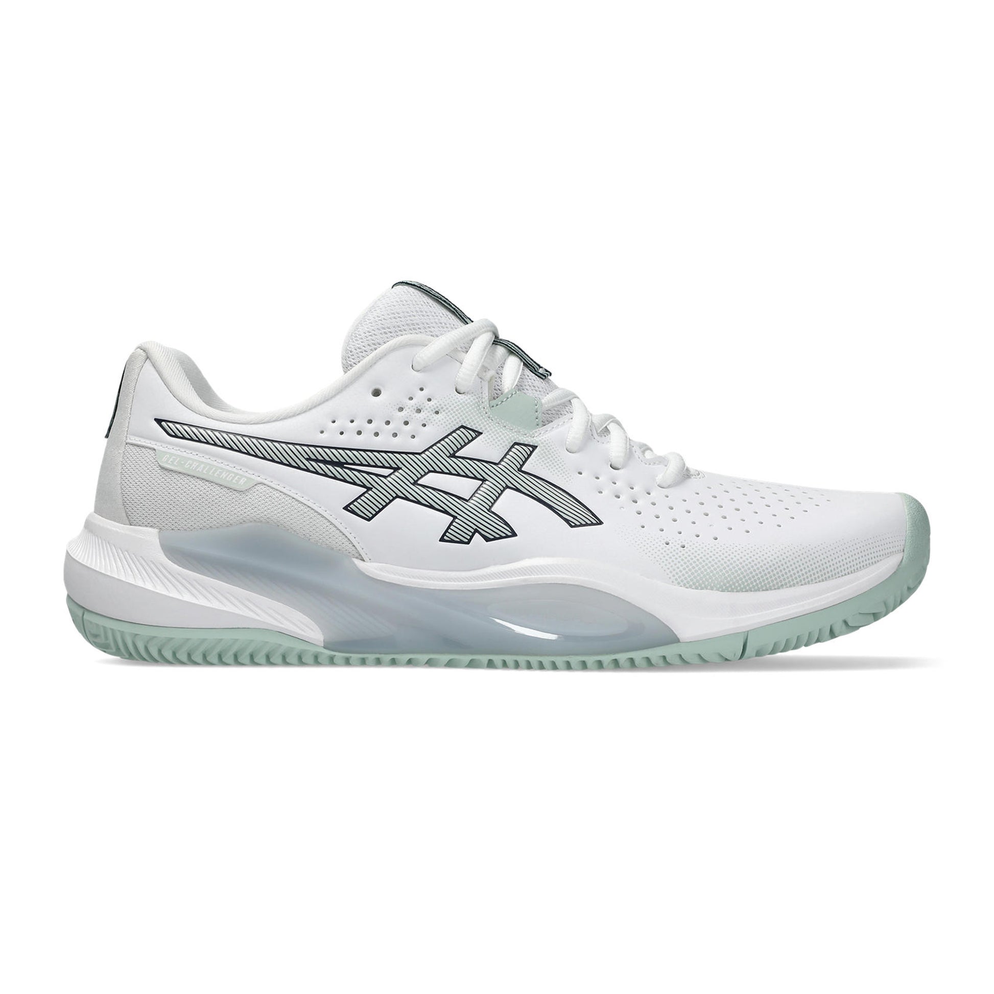 ASICS Gel-Challenger 15 Clay court shoe Men - white, blue-gray