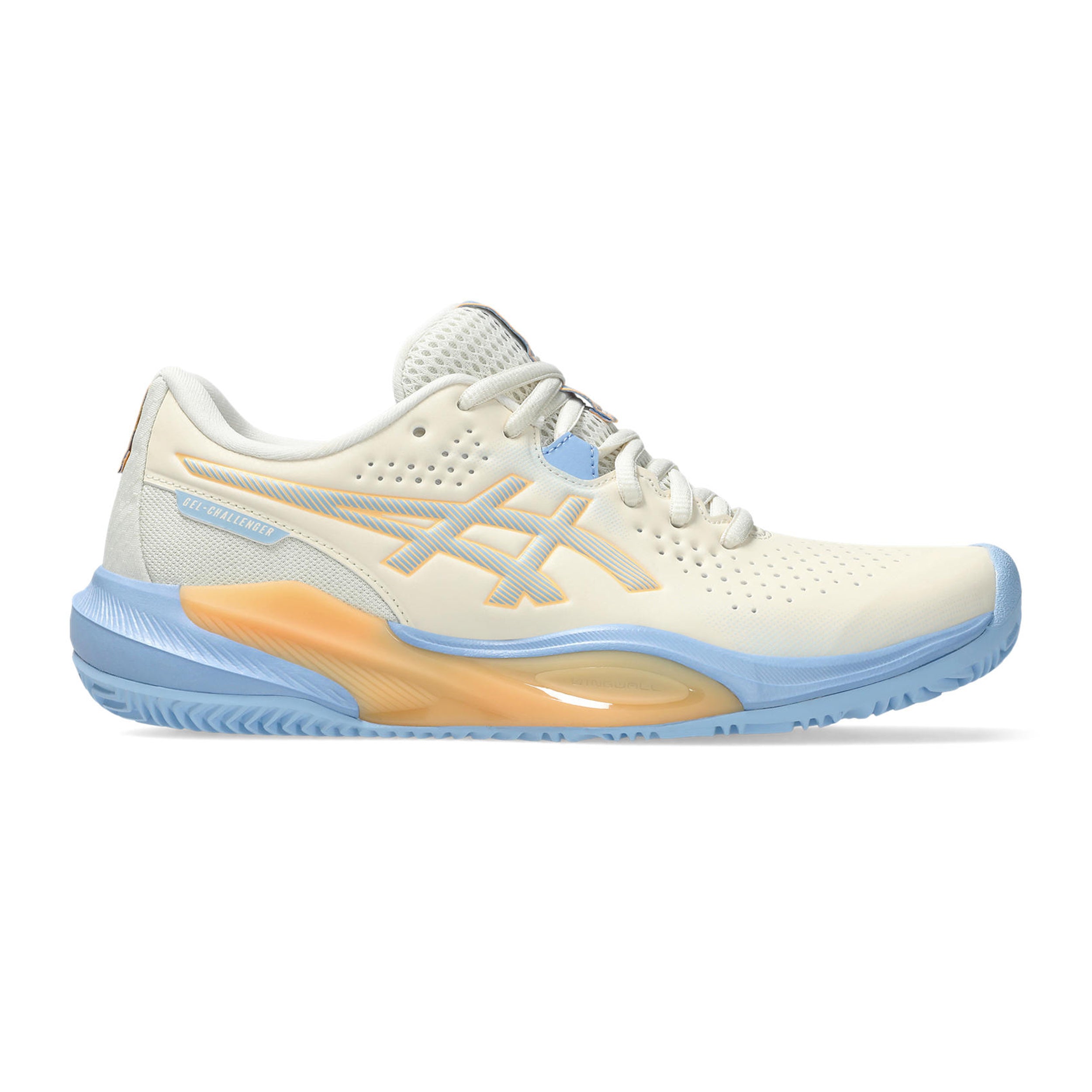 Gel-Challenger 15 Padel shoe Women - cream, blue-gray | Padel-Point