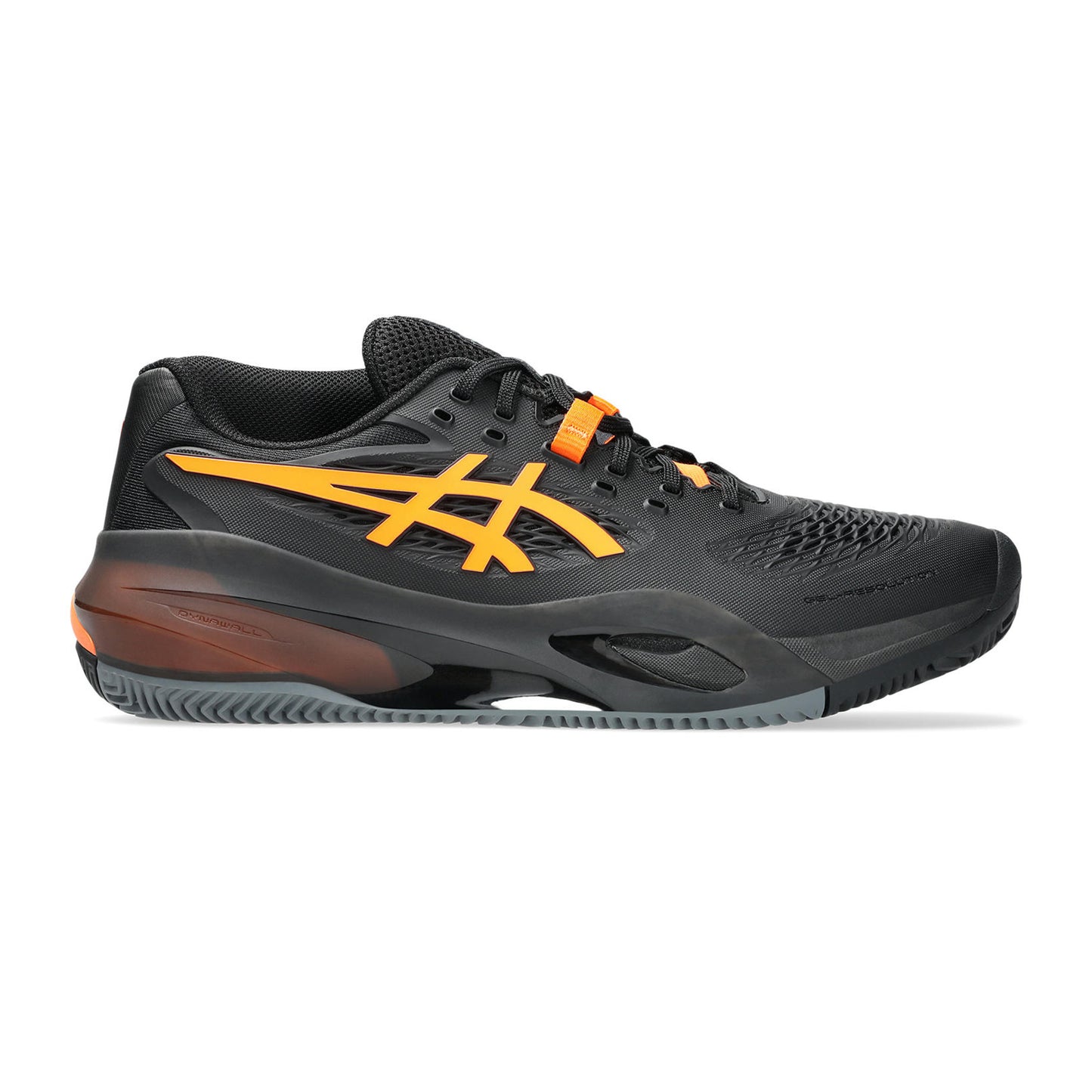 ASICS Gel-Resolution X Clay court shoe Men - black, neon orange