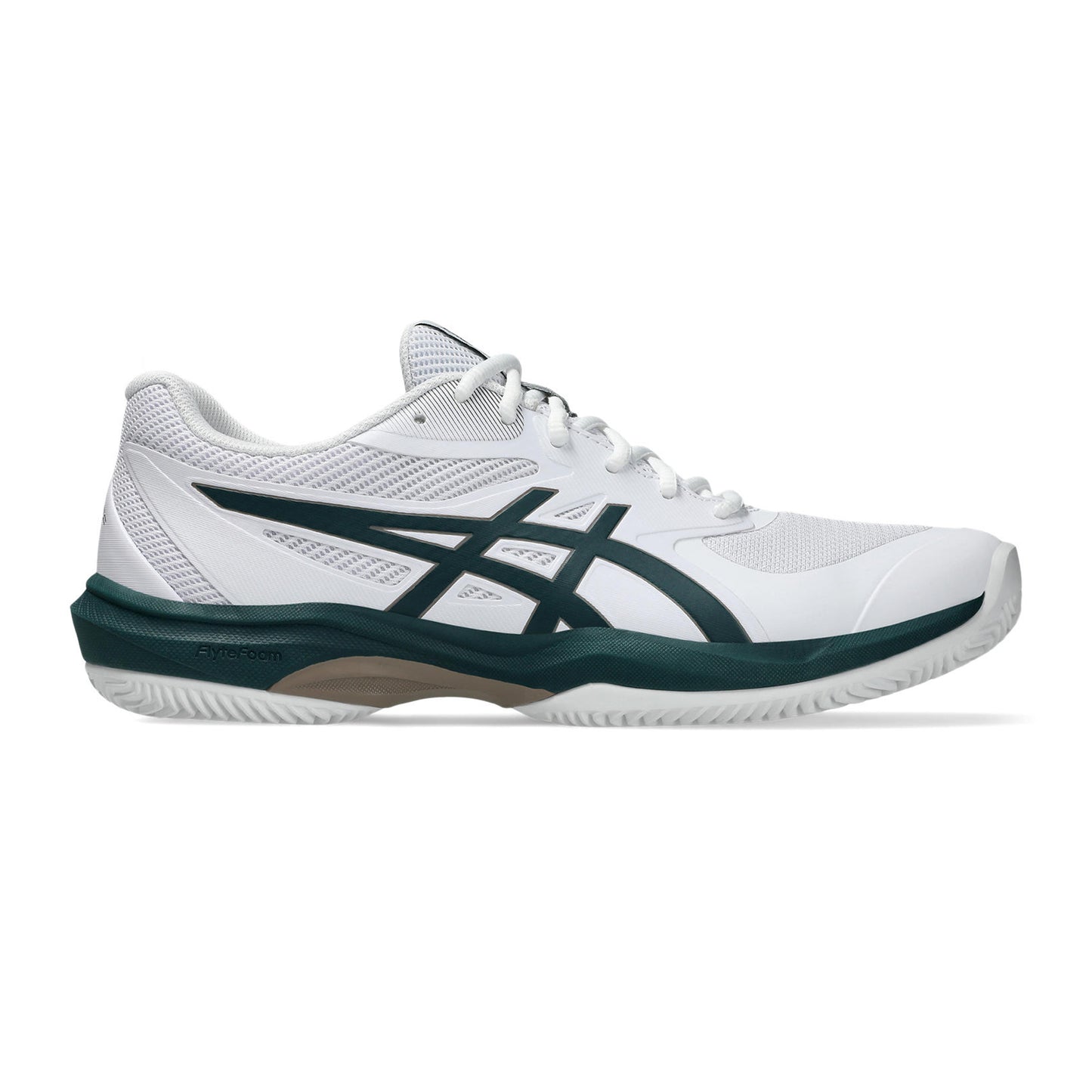 ASICS Game FF/OC Clay court shoe Men - white, dark green