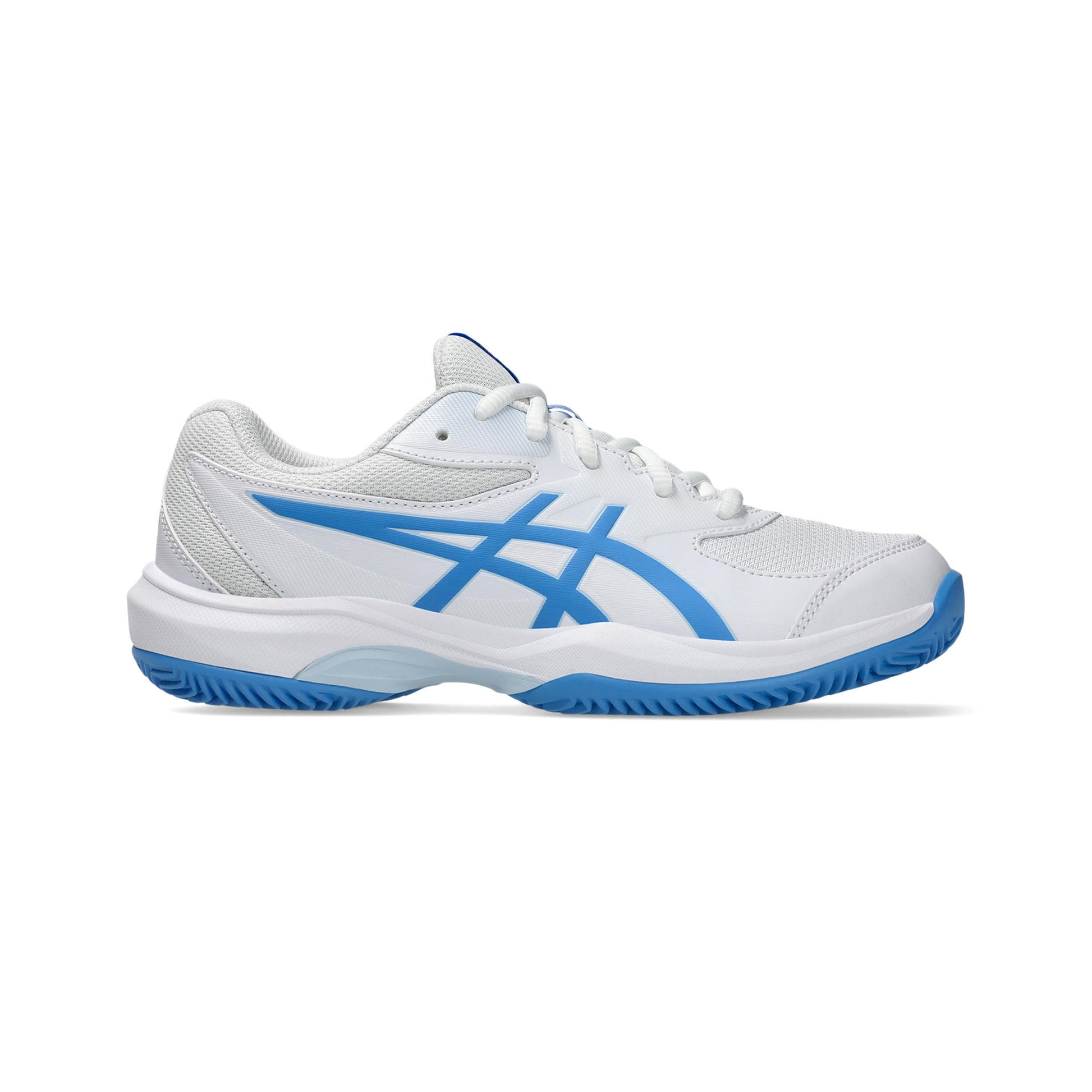 ASICS Gel-Game Gs/OC Clay court shoe Kids - white, blue