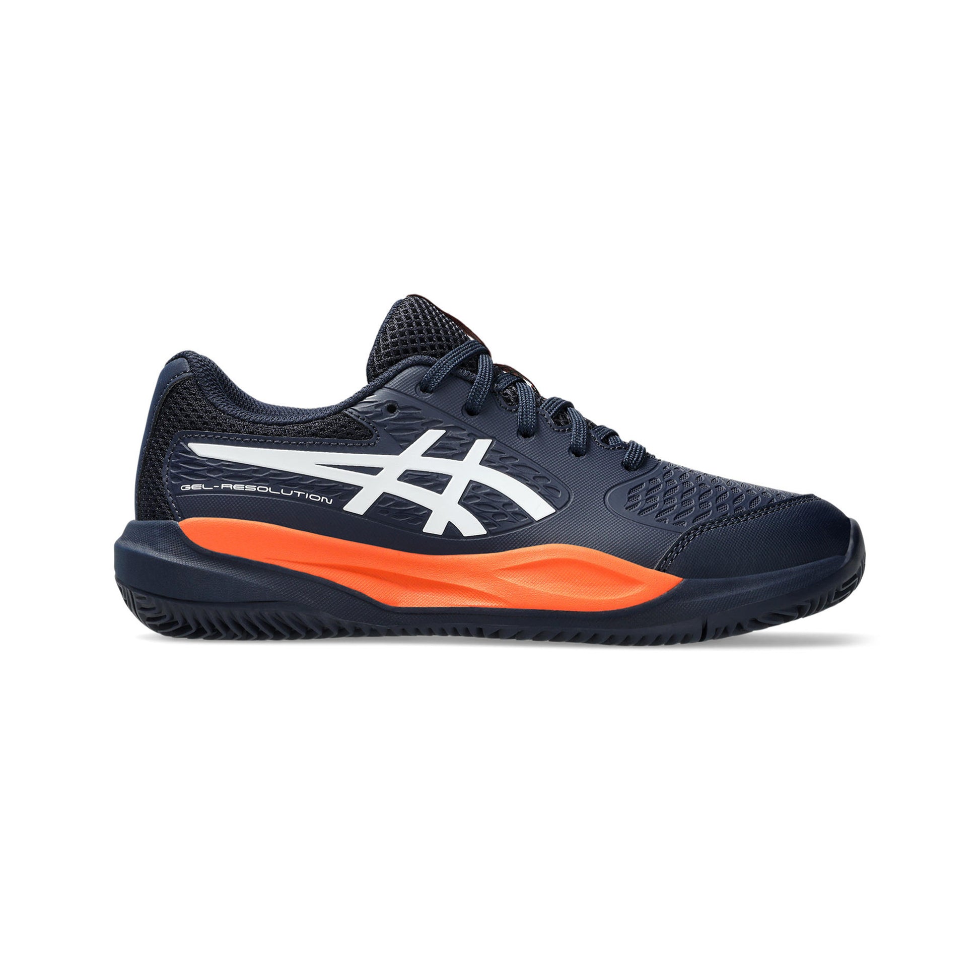 ASICS Gel-Resolution X Clay court shoe Kids - dark blue, white