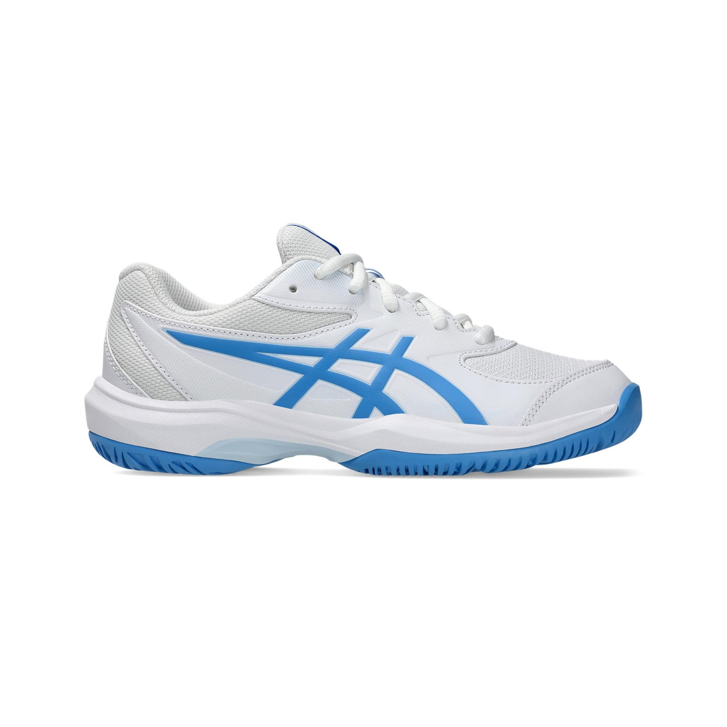 ASICS Gel-Game All court shoe Kids - white, blue