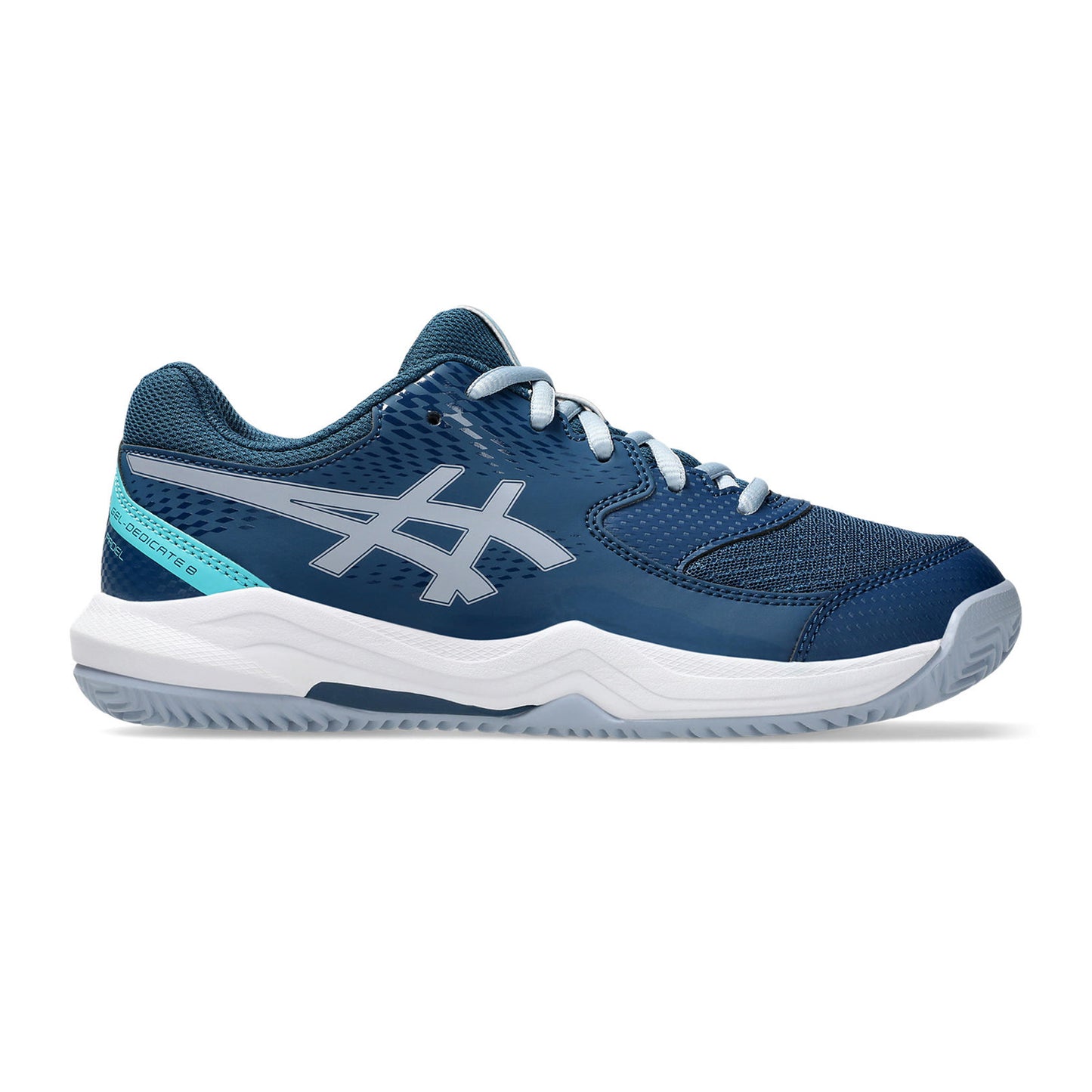 ASICS GEL-DEDICATE 8 PADEL GS Padel shoe Kids-petrol, blue-gray