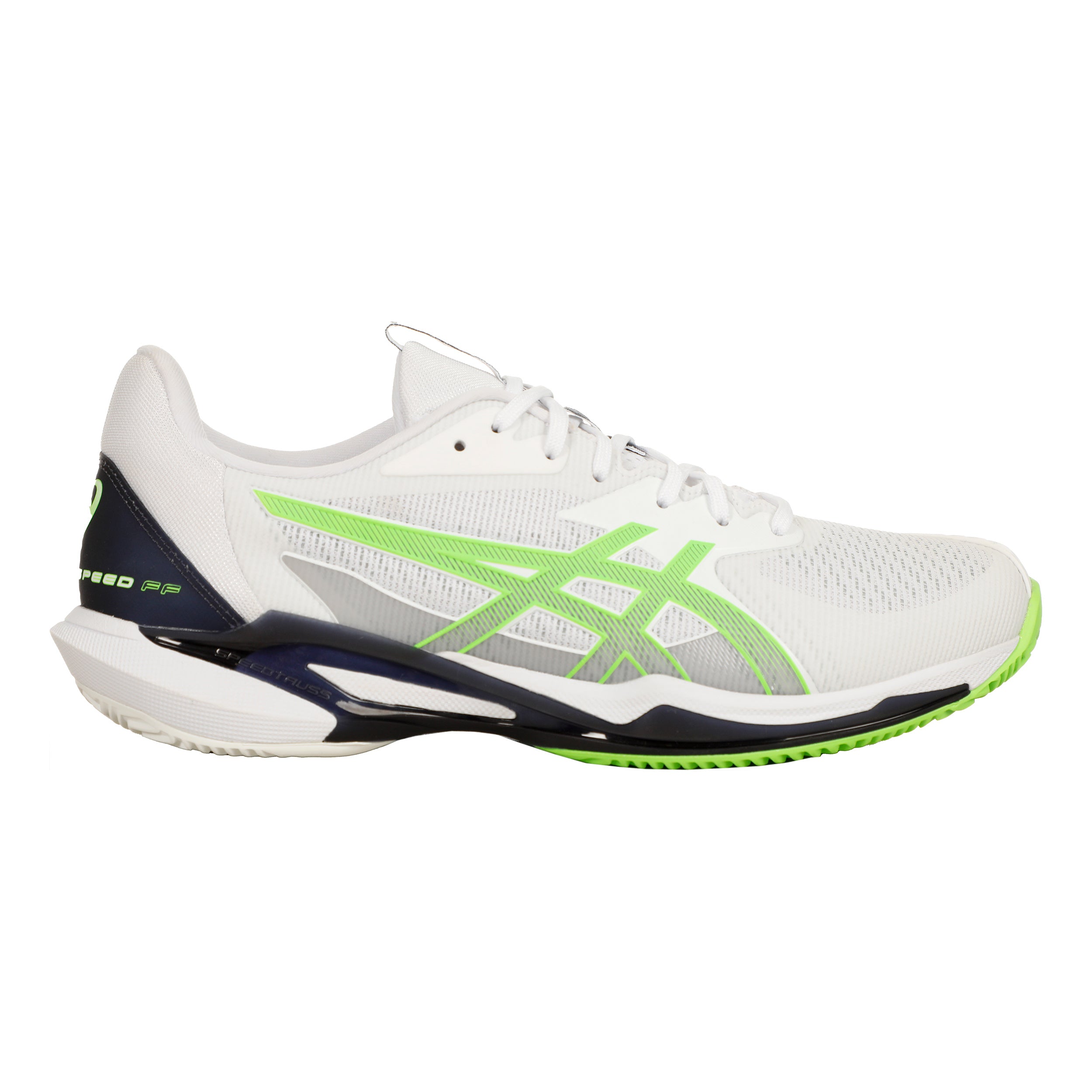 ASICS Solution Speed FF3 Clay court shoe Men - white, neon green
