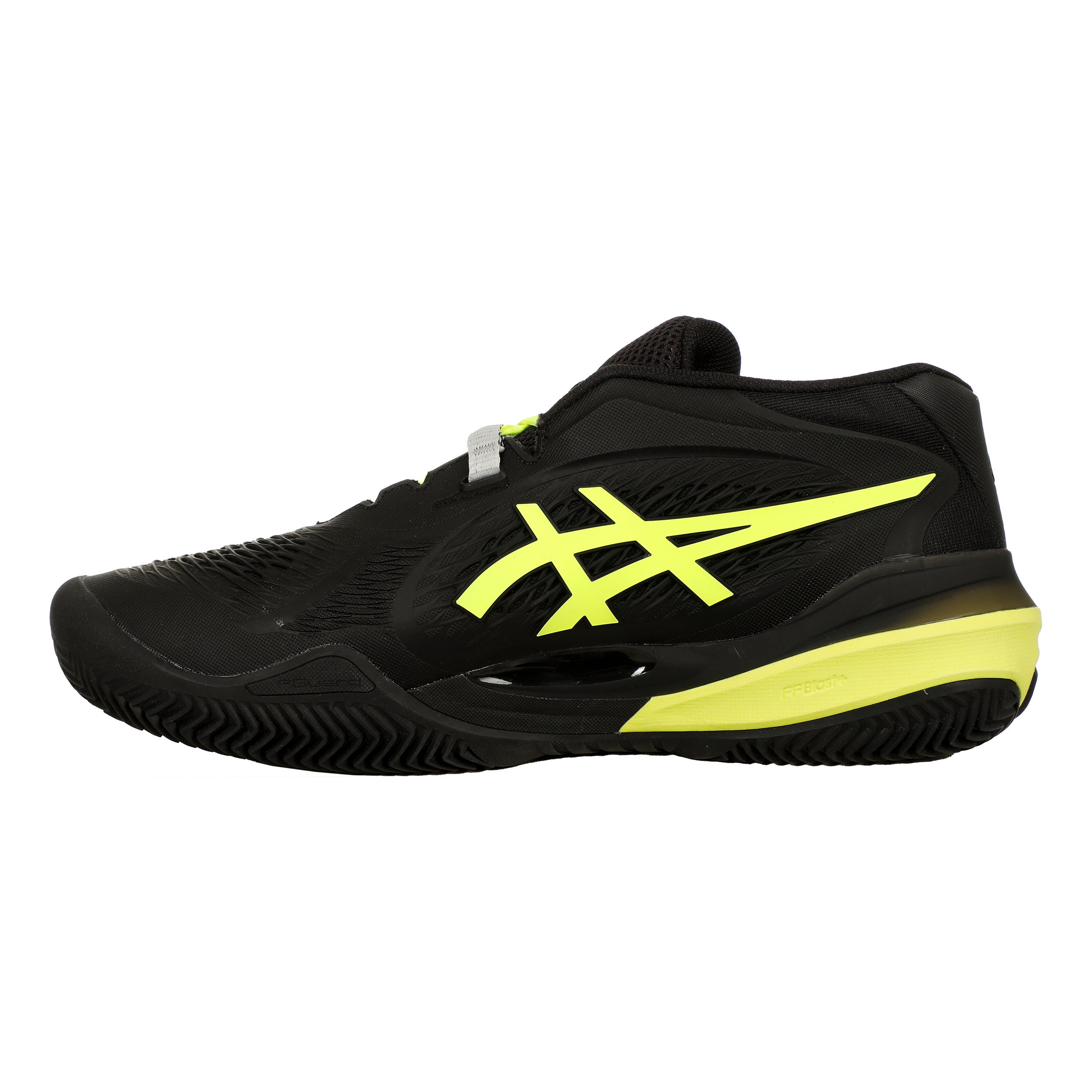 Gel-Resolution X Clay court shoe Men - black, neon yellow | Padel