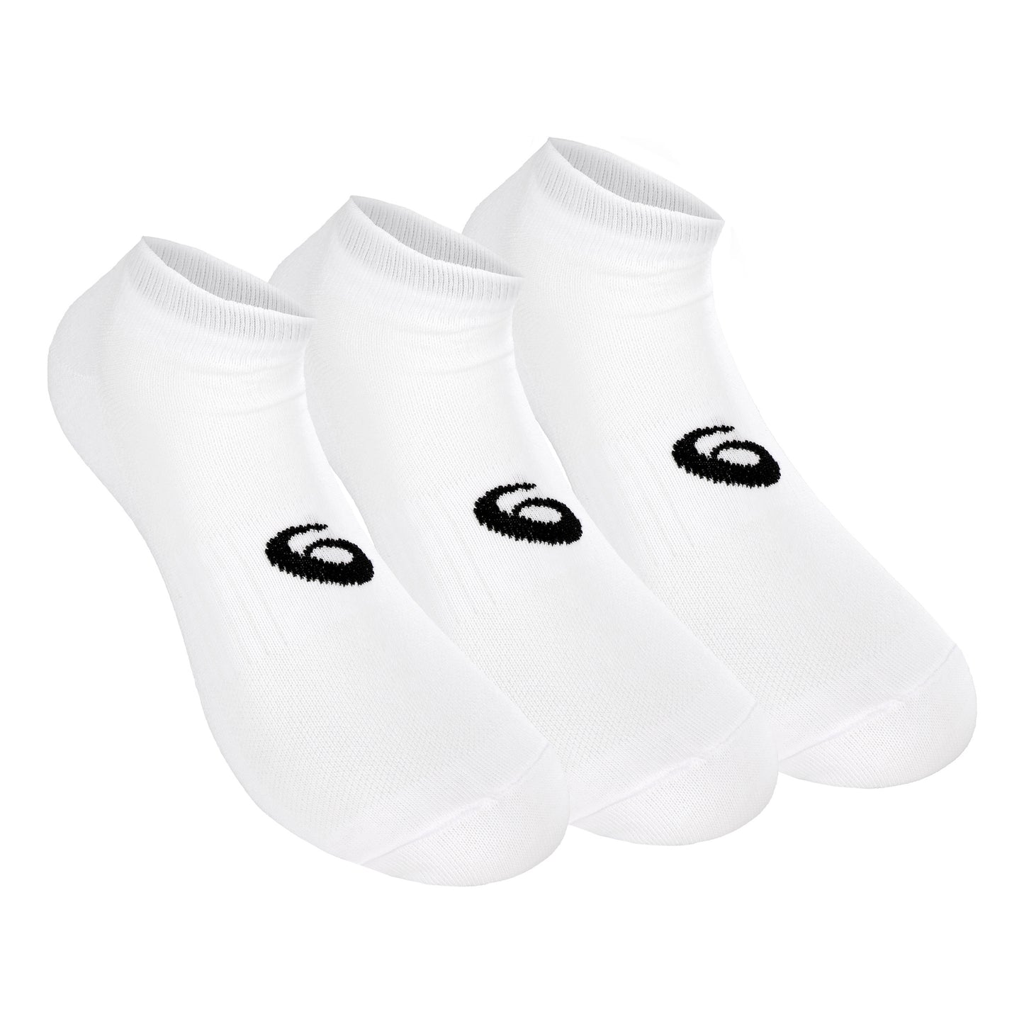 ASICS PED Sports Socks 3 Pack-White,Black