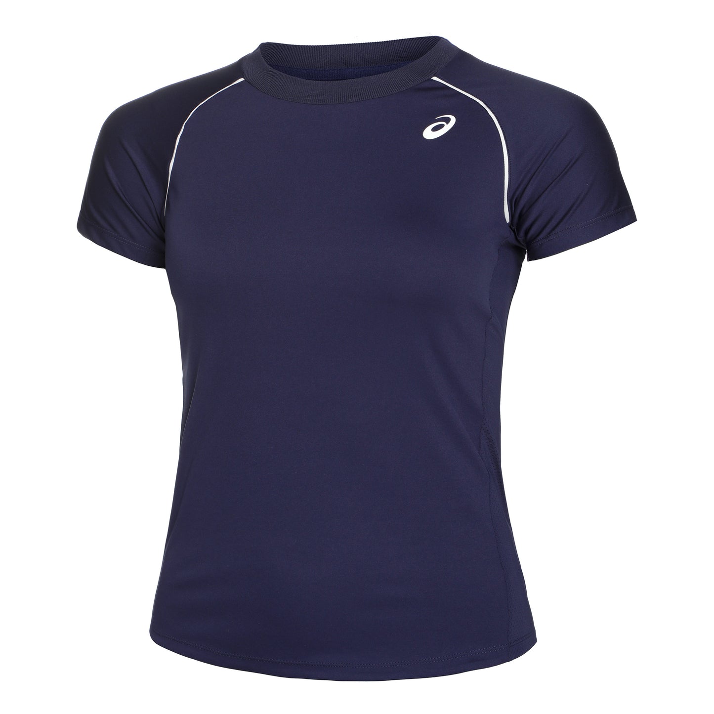 ASICS Piping T-Shirt Women - dark blue, white