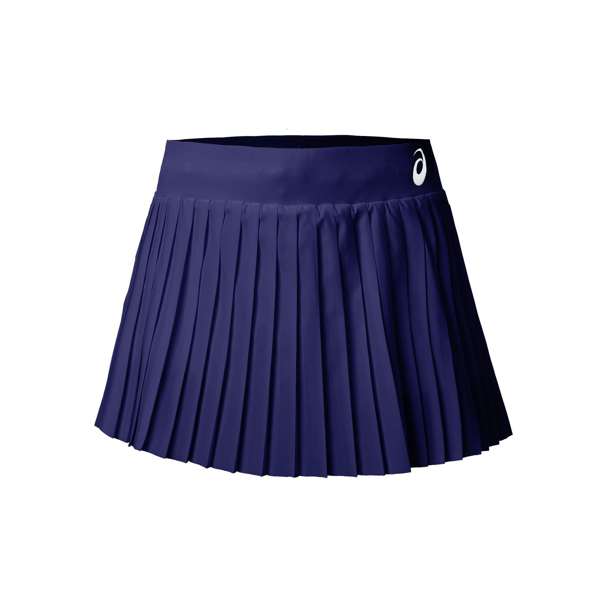 ASICS Match Pleats Skirt Women-Dark Blue