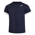 Court T-Shirt Men - dark blue, white