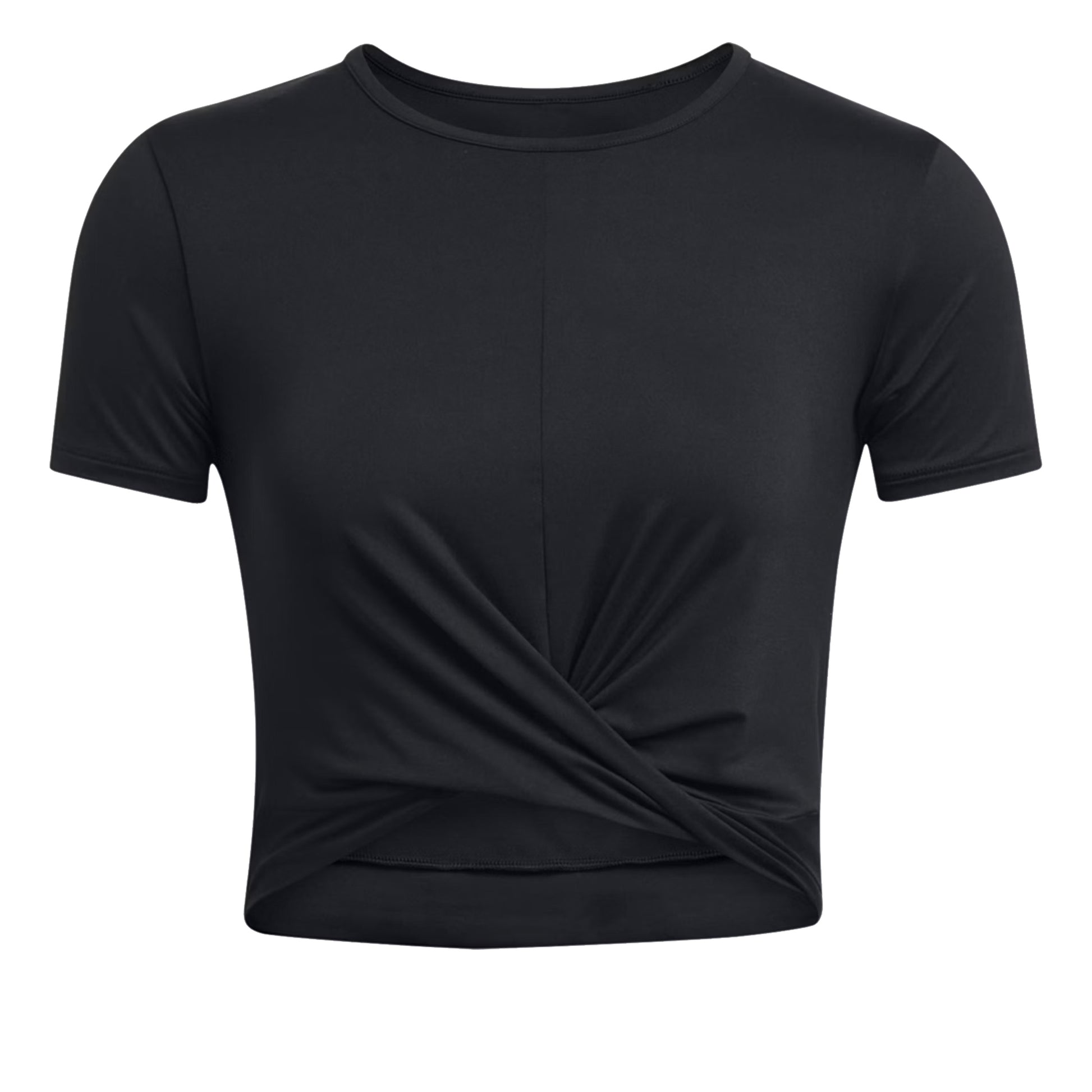 Under Armour Motion Crossover Crop T-Shirt Women-Black