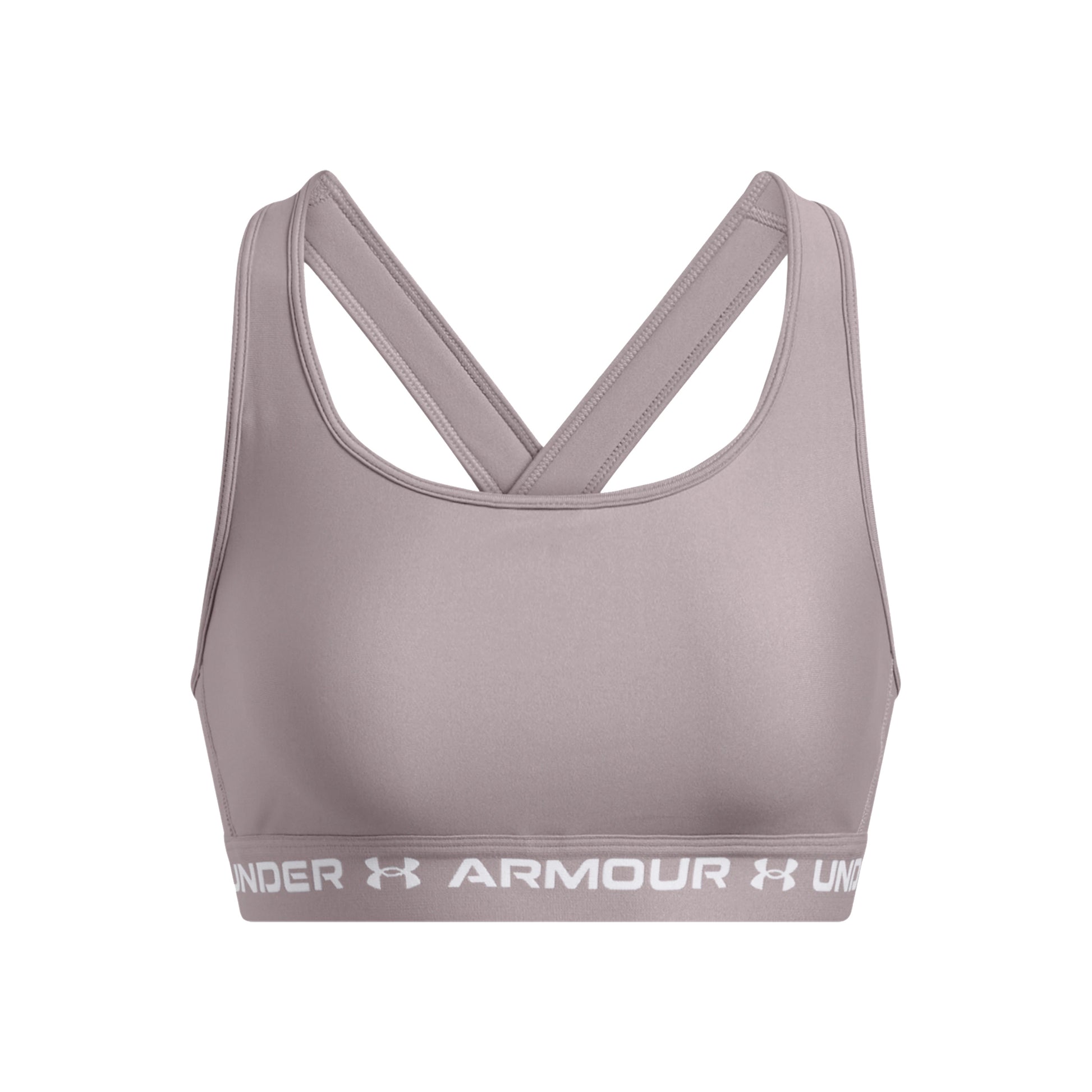 Under Armour Crossback Mid Sports bras Women - grey,